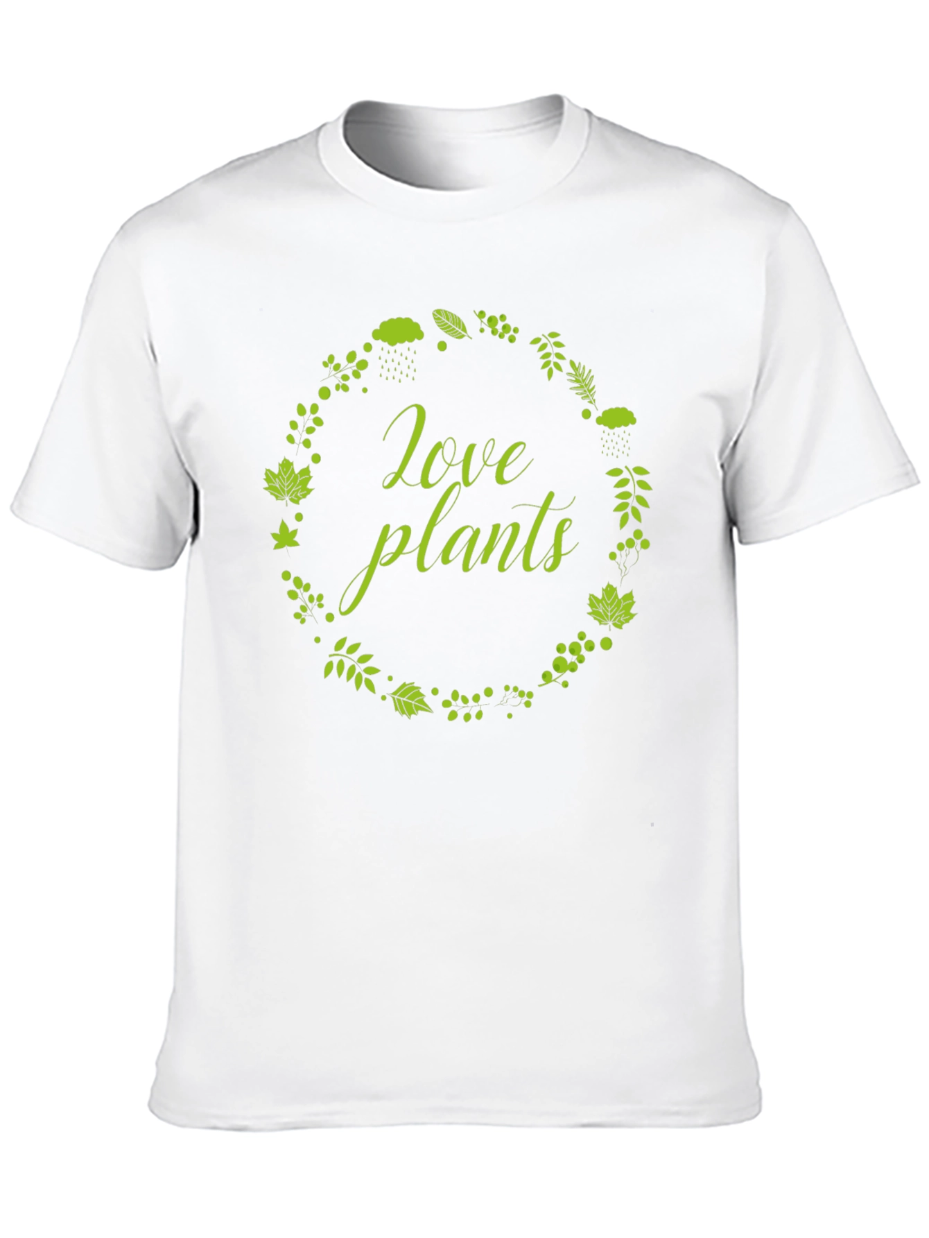 Love Plants Graphic T-Shirt - Black Cotton Tee