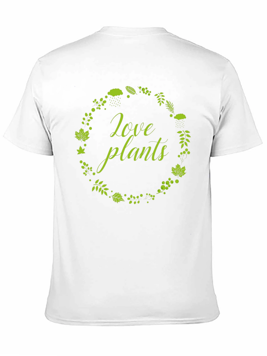 Love Plants Graphic T-Shirt - Black Cotton Tee