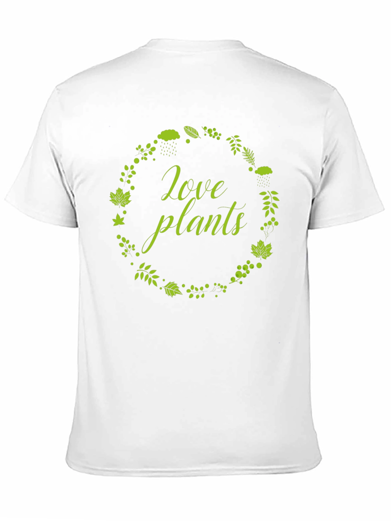 Love Plants Graphic T-Shirt - Black Cotton Tee