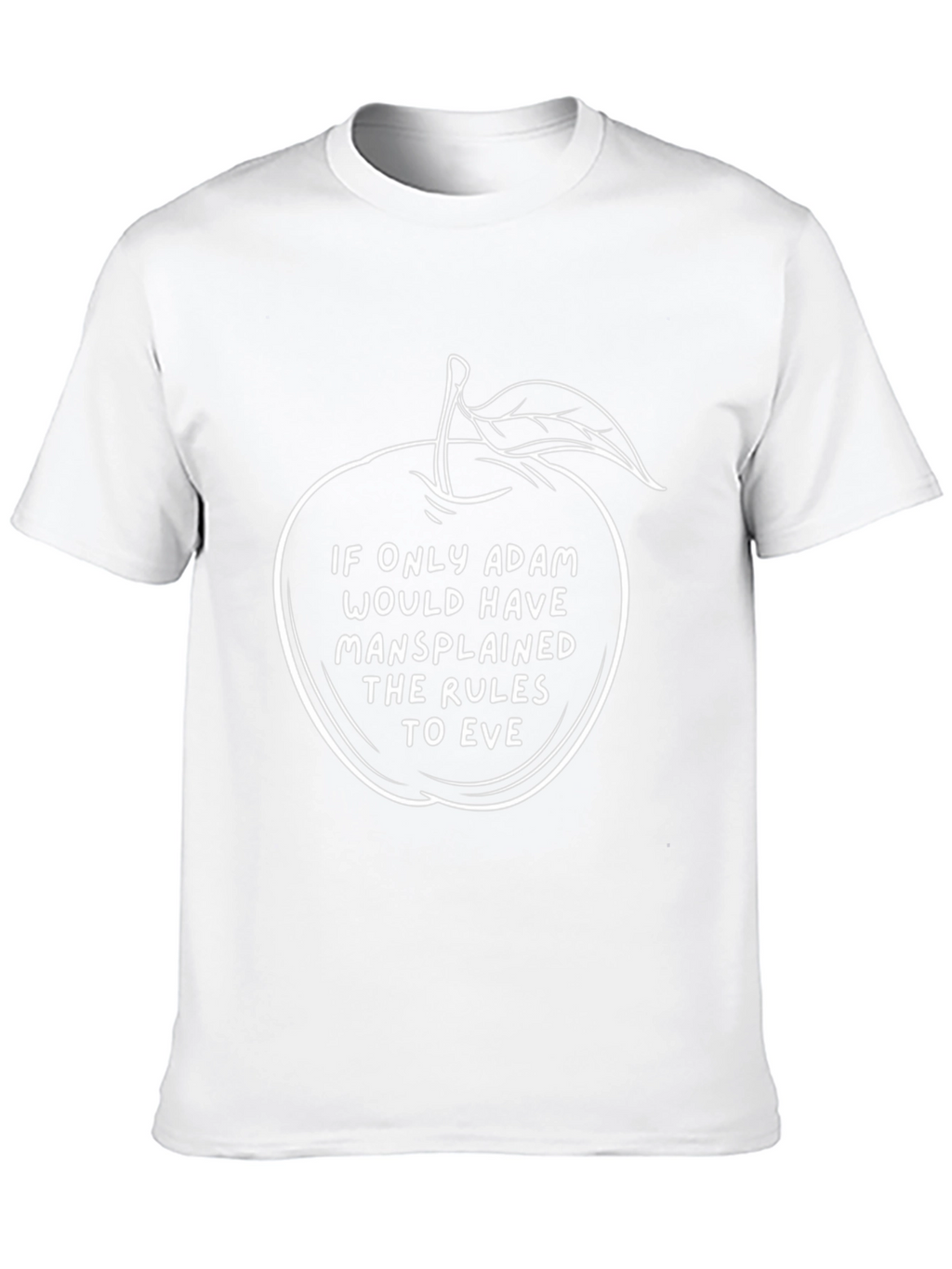 Adam & Eve Mansplained T-Shirt