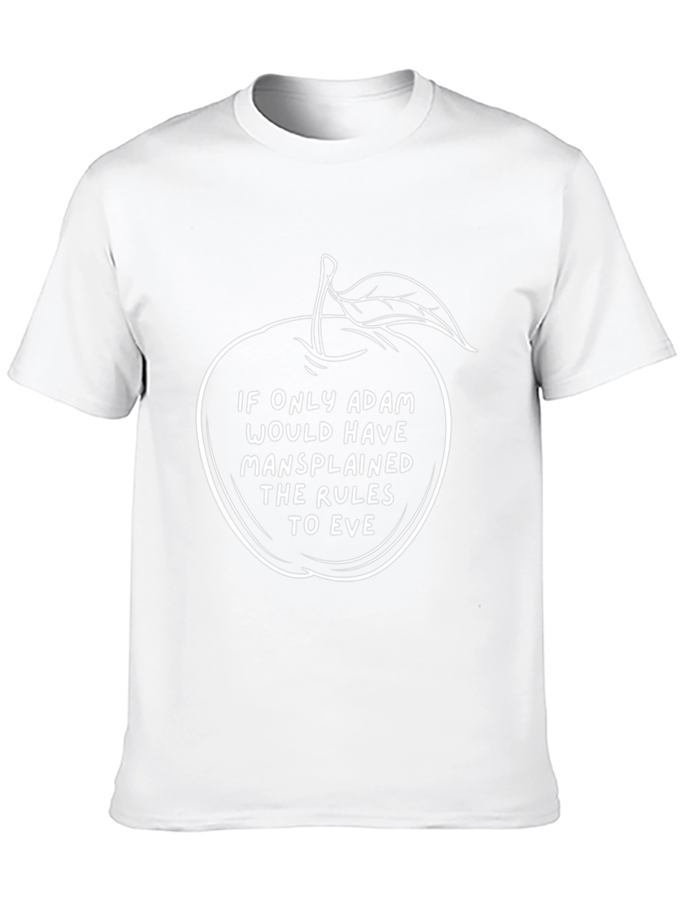 Adam & Eve Mansplained T-Shirt
