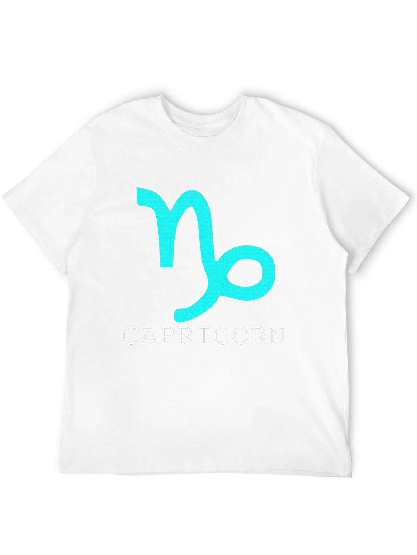 Capricorn Zodiac Sign Black T-Shirt