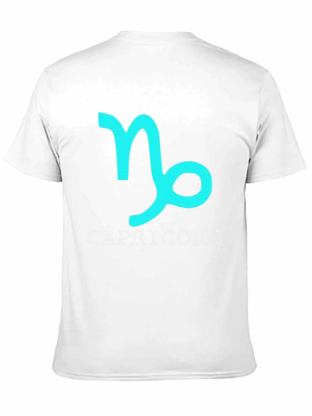 Capricorn Zodiac Sign Black T-Shirt