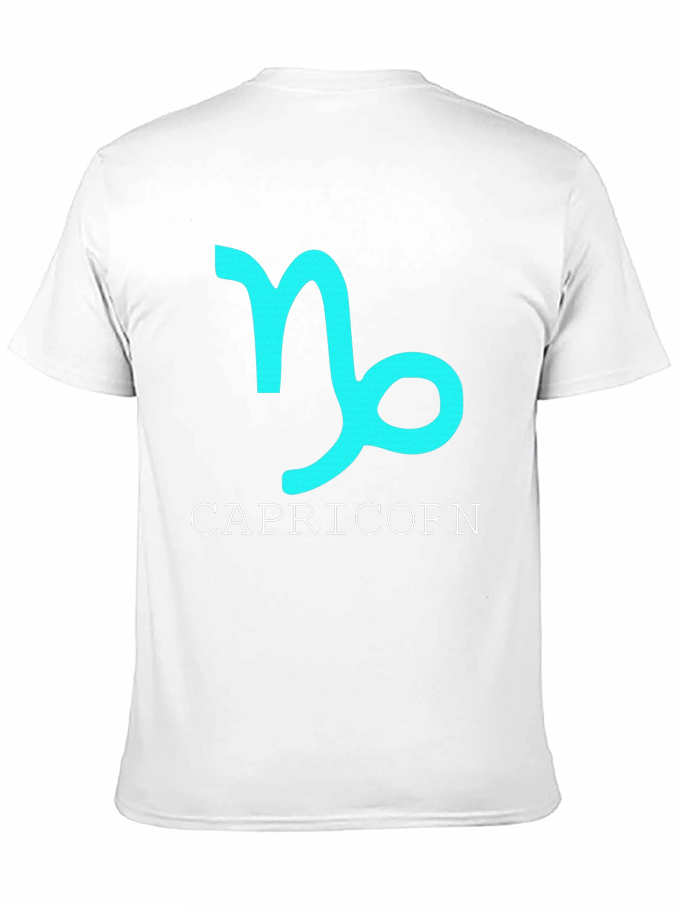 Capricorn Zodiac Sign Black T-Shirt