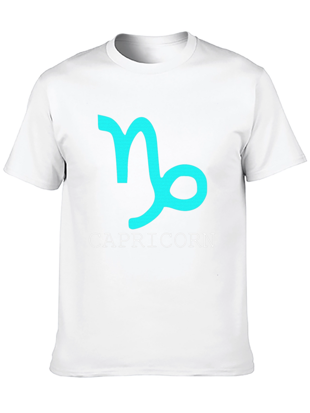 Capricorn Zodiac Sign Black T-Shirt
