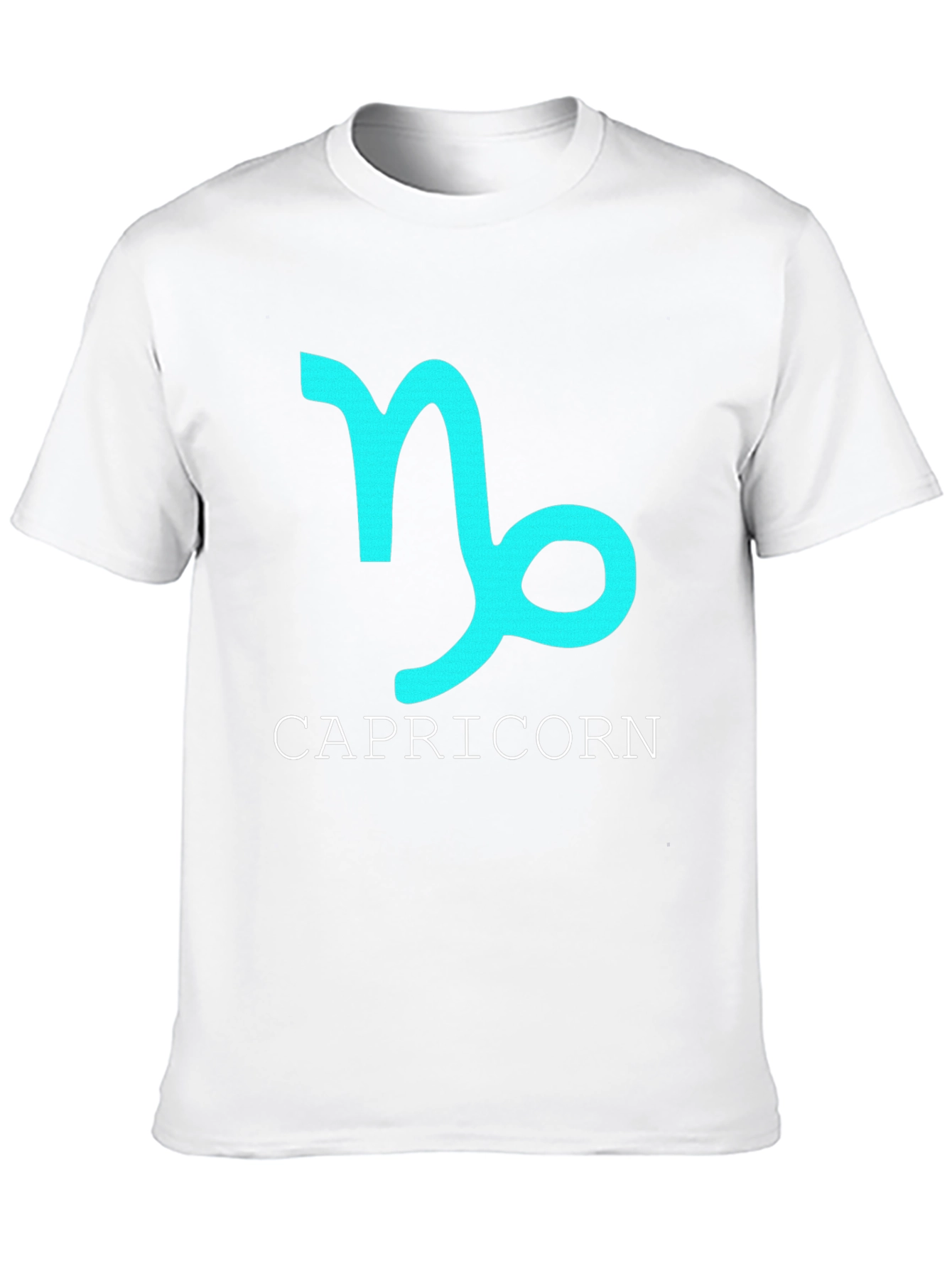 Capricorn Zodiac Sign Black T-Shirt