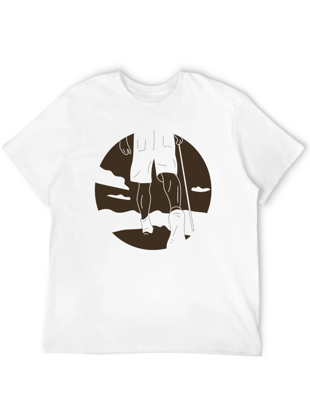 Hiker Silhouette Graphic Tee