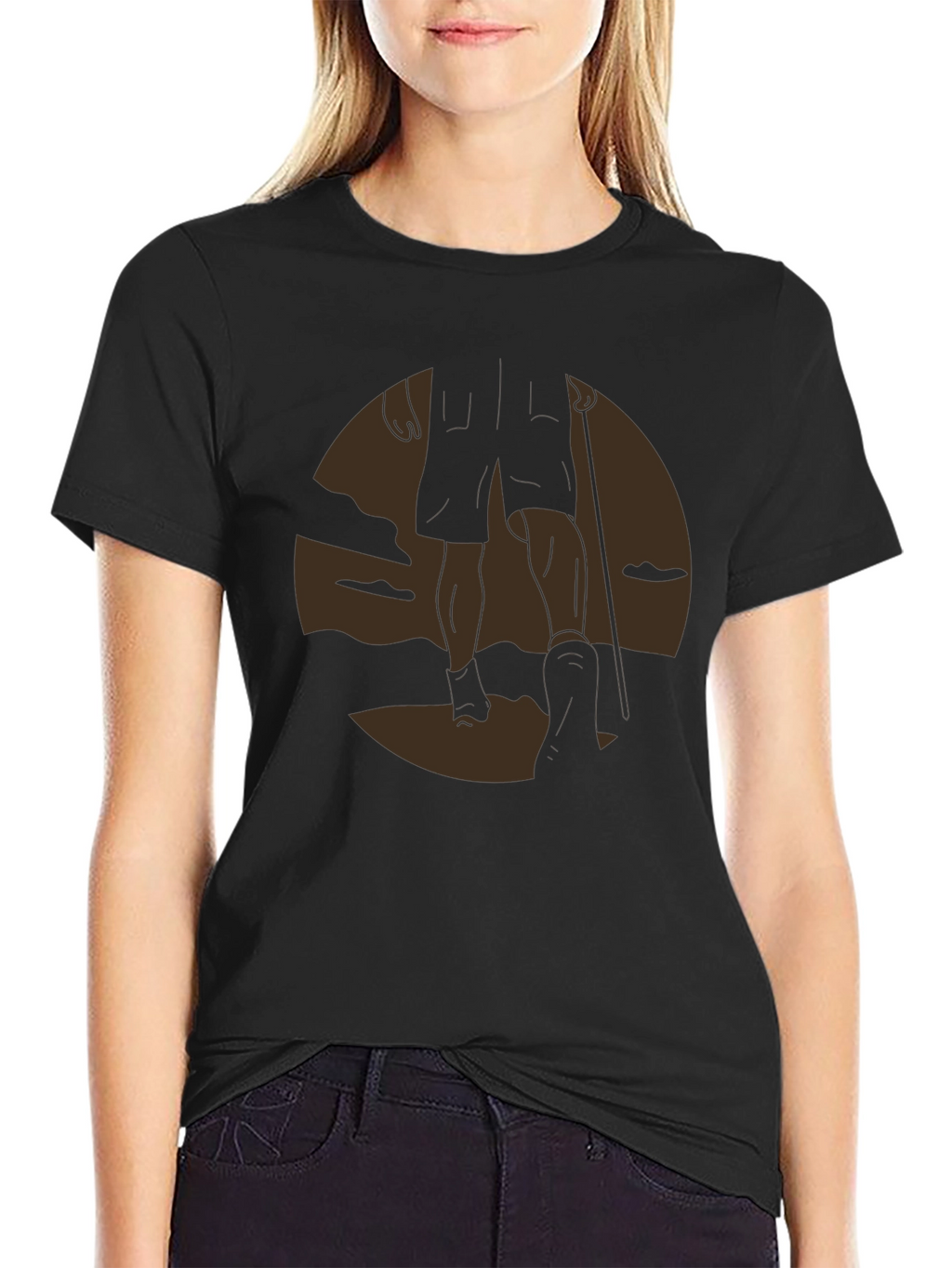 Hiker Silhouette Graphic Tee
