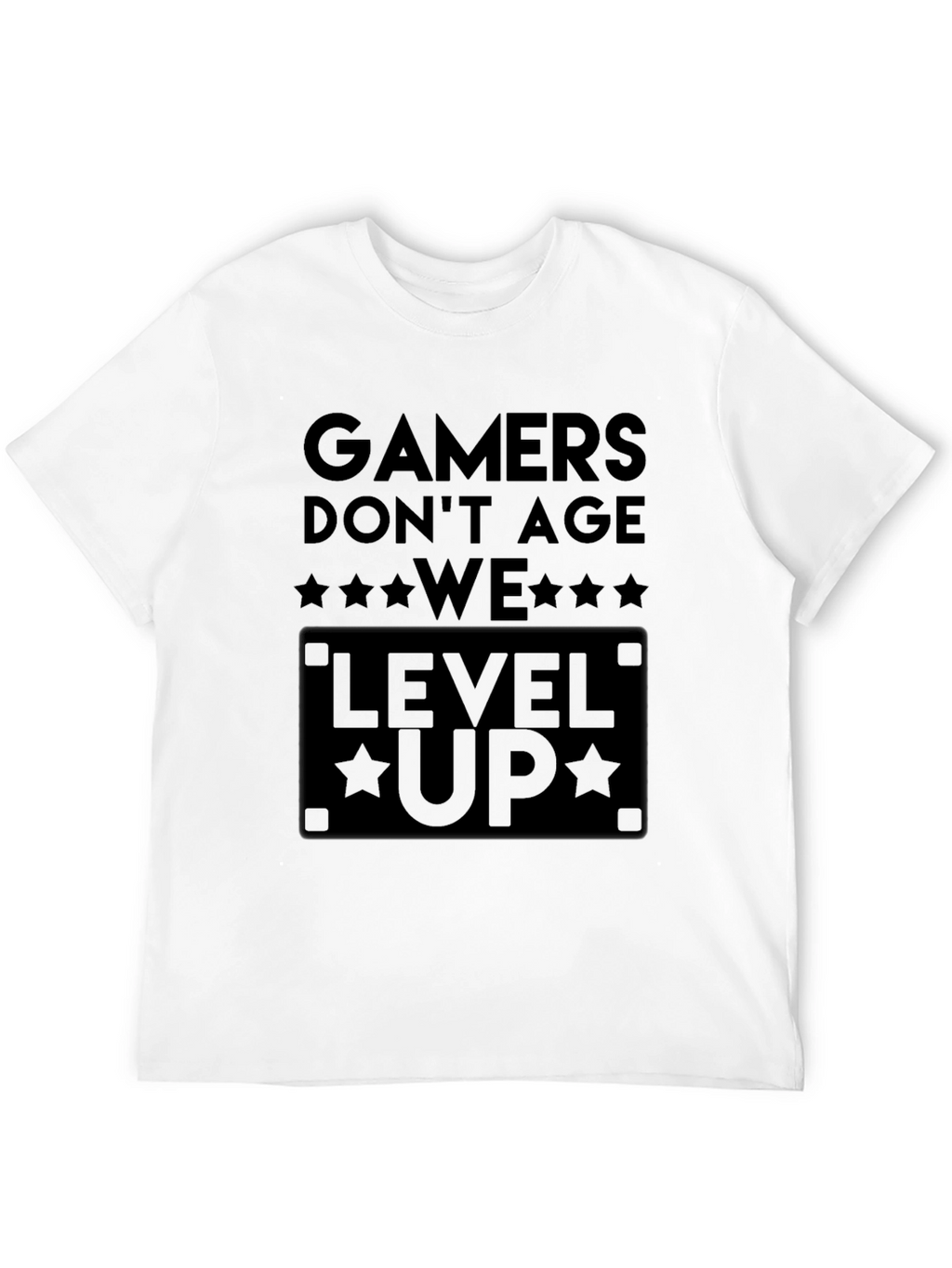 Gamers Dont Age We Level Up T-Shirt