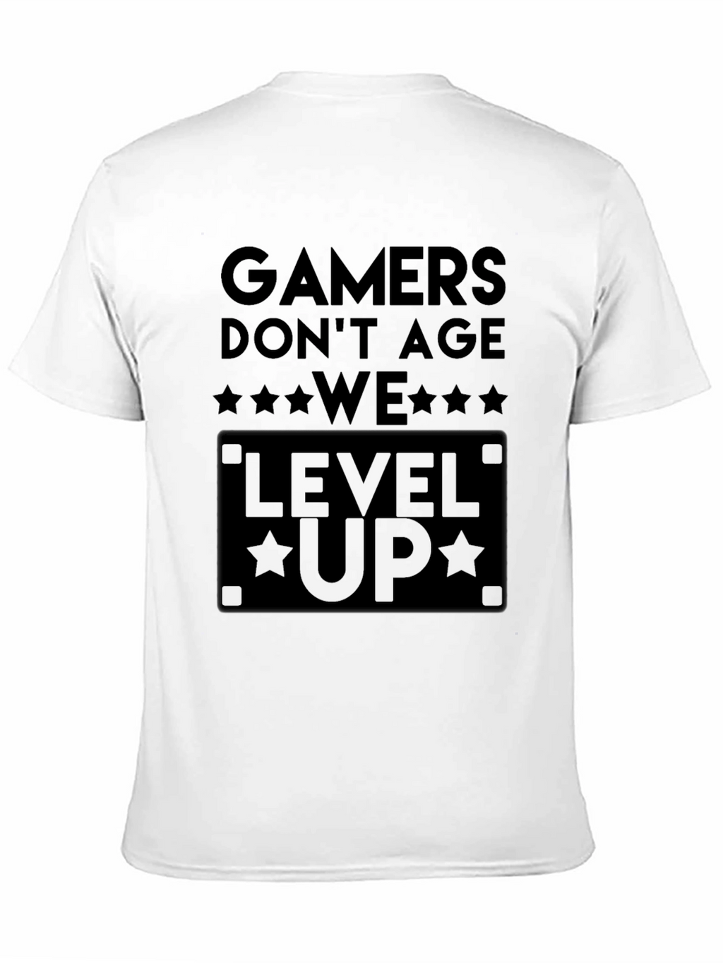 Gamers Dont Age We Level Up T-Shirt