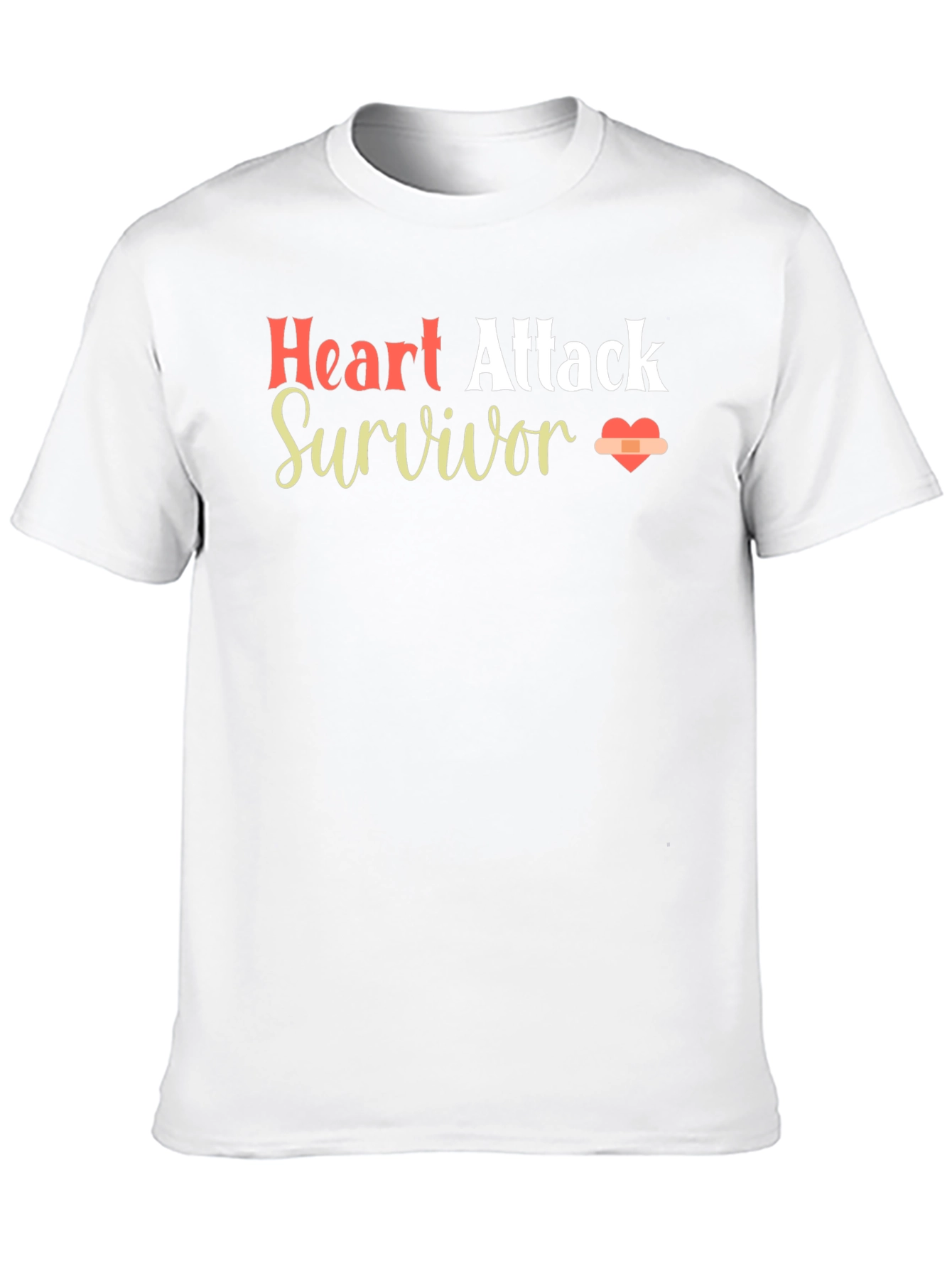 Heart Attack Survivor Graphic T-Shirt