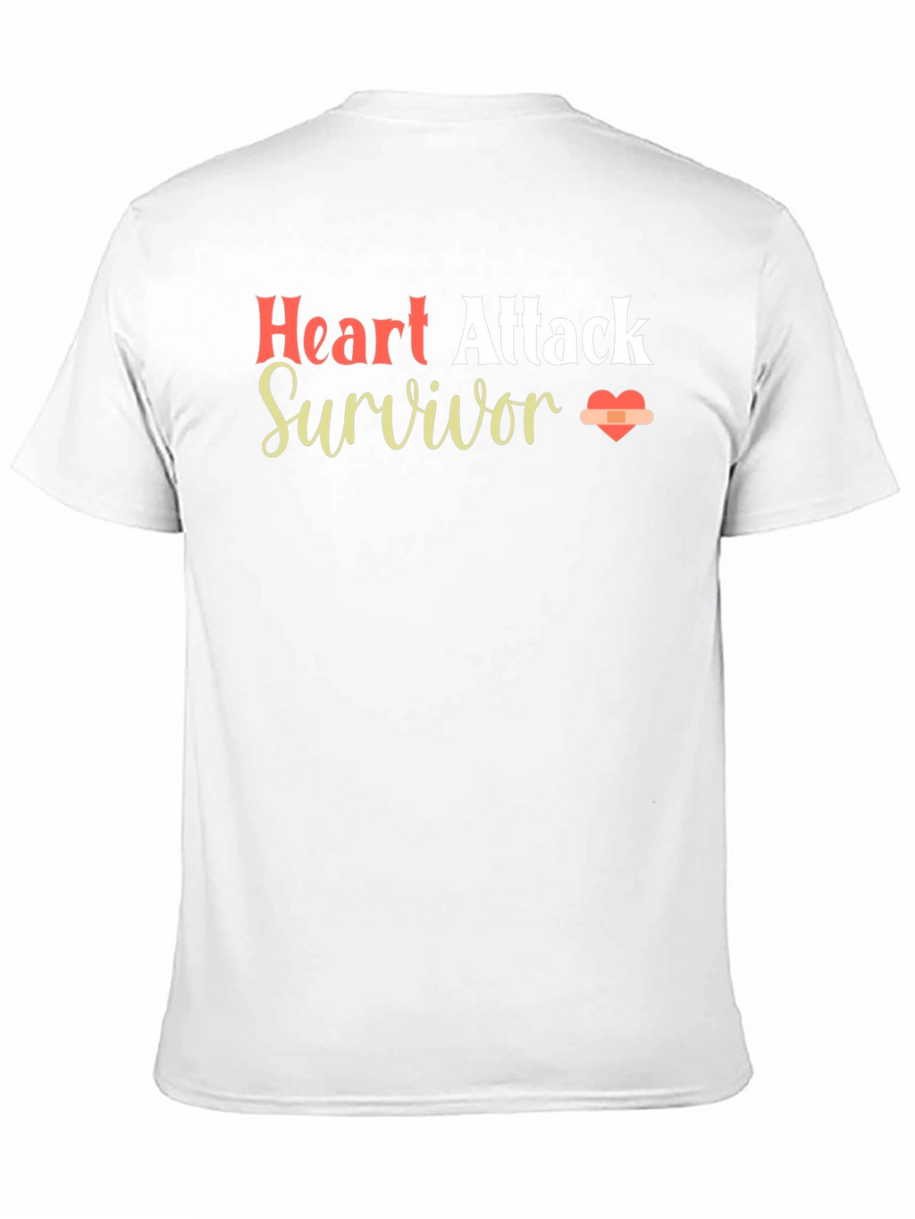 Heart Attack Survivor Graphic T-Shirt