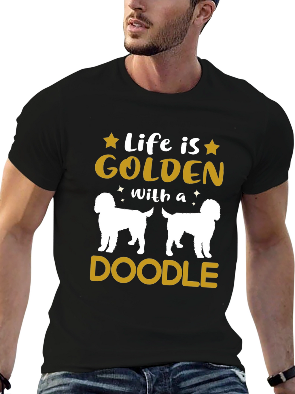 Life is Golden With a Doodle T-Shirt