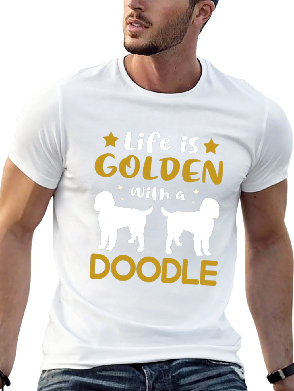Life is Golden With a Doodle T-Shirt