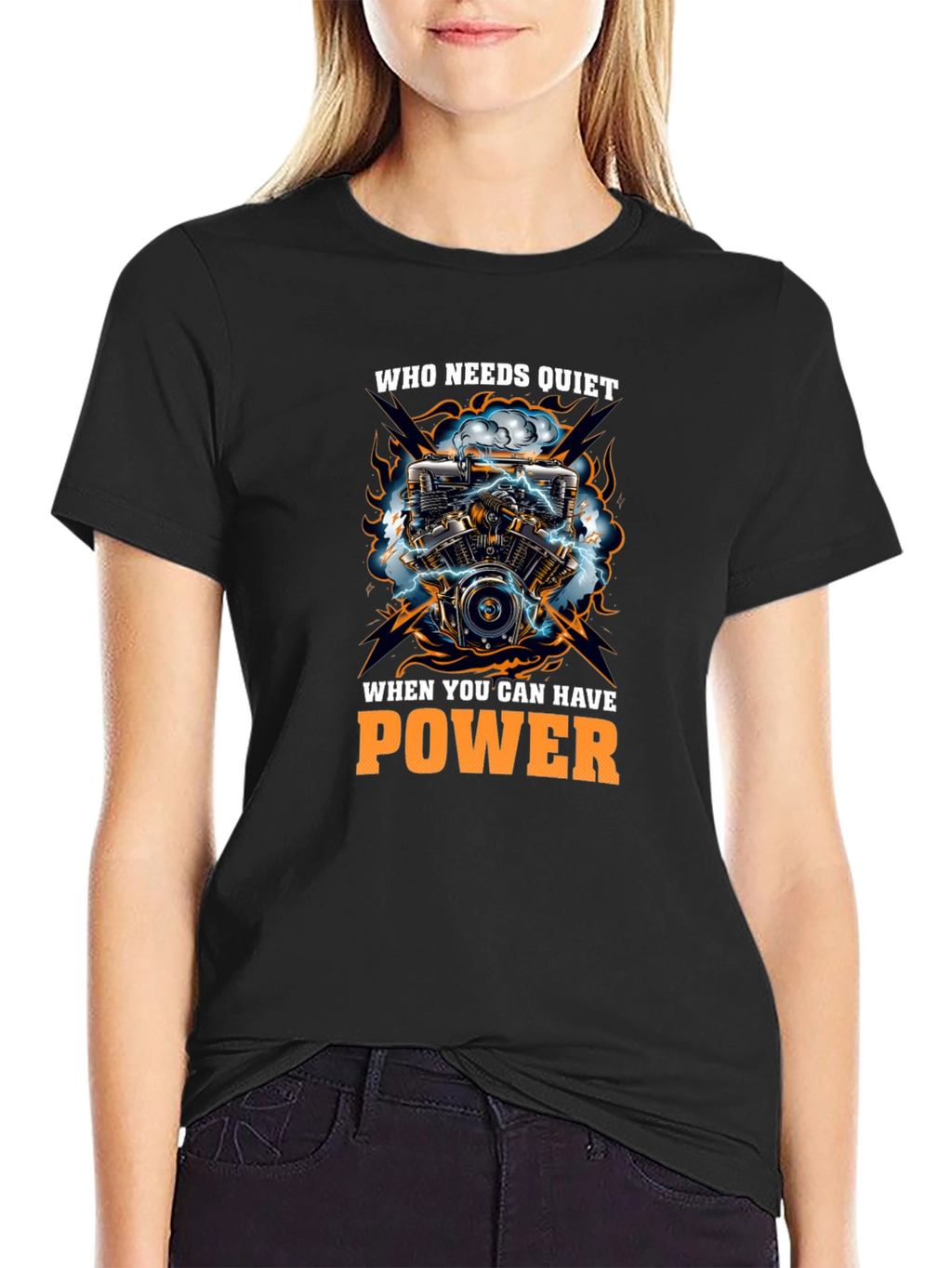 Who Needs Quiet Power T-Shirt