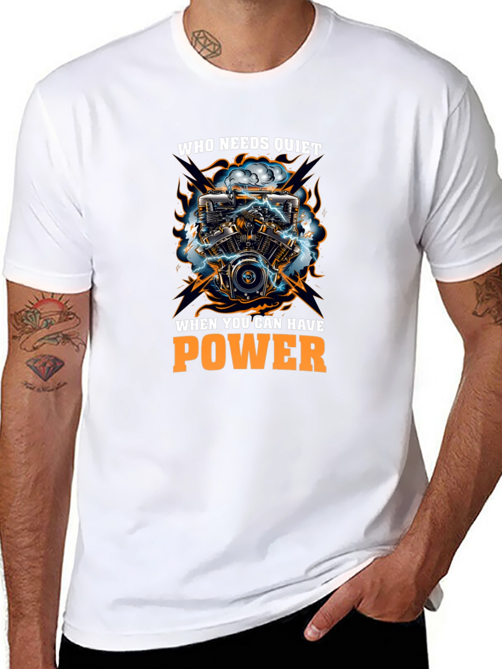 Who Needs Quiet Power T-Shirt