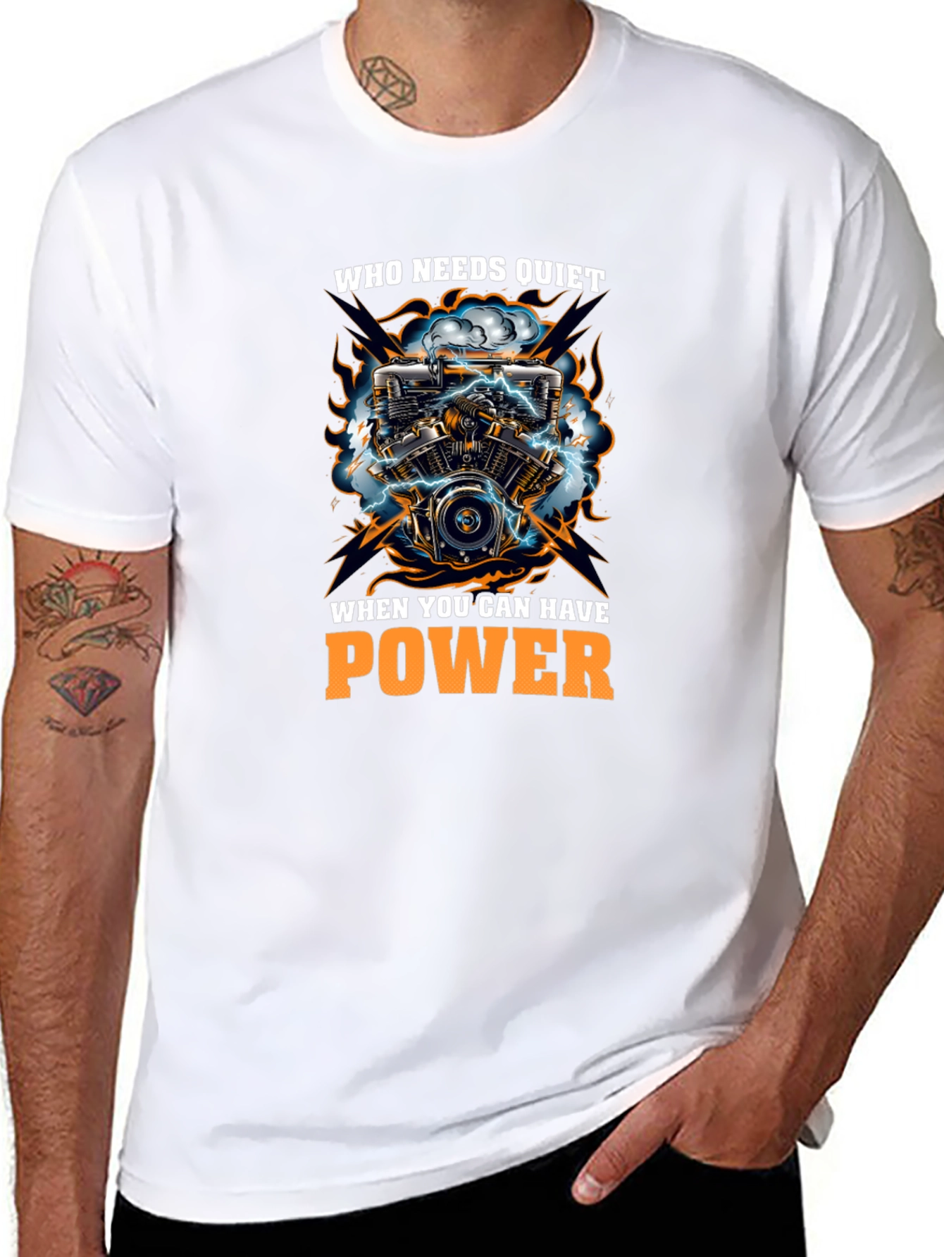 Who Needs Quiet Power T-Shirt