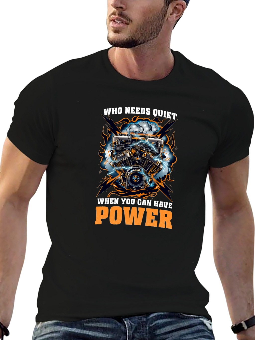 Who Needs Quiet Power T-Shirt