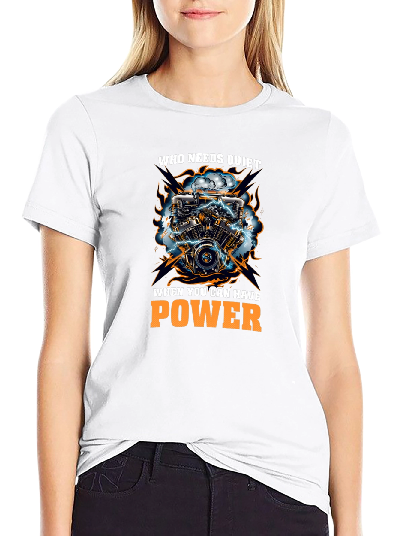 Who Needs Quiet Power T-Shirt