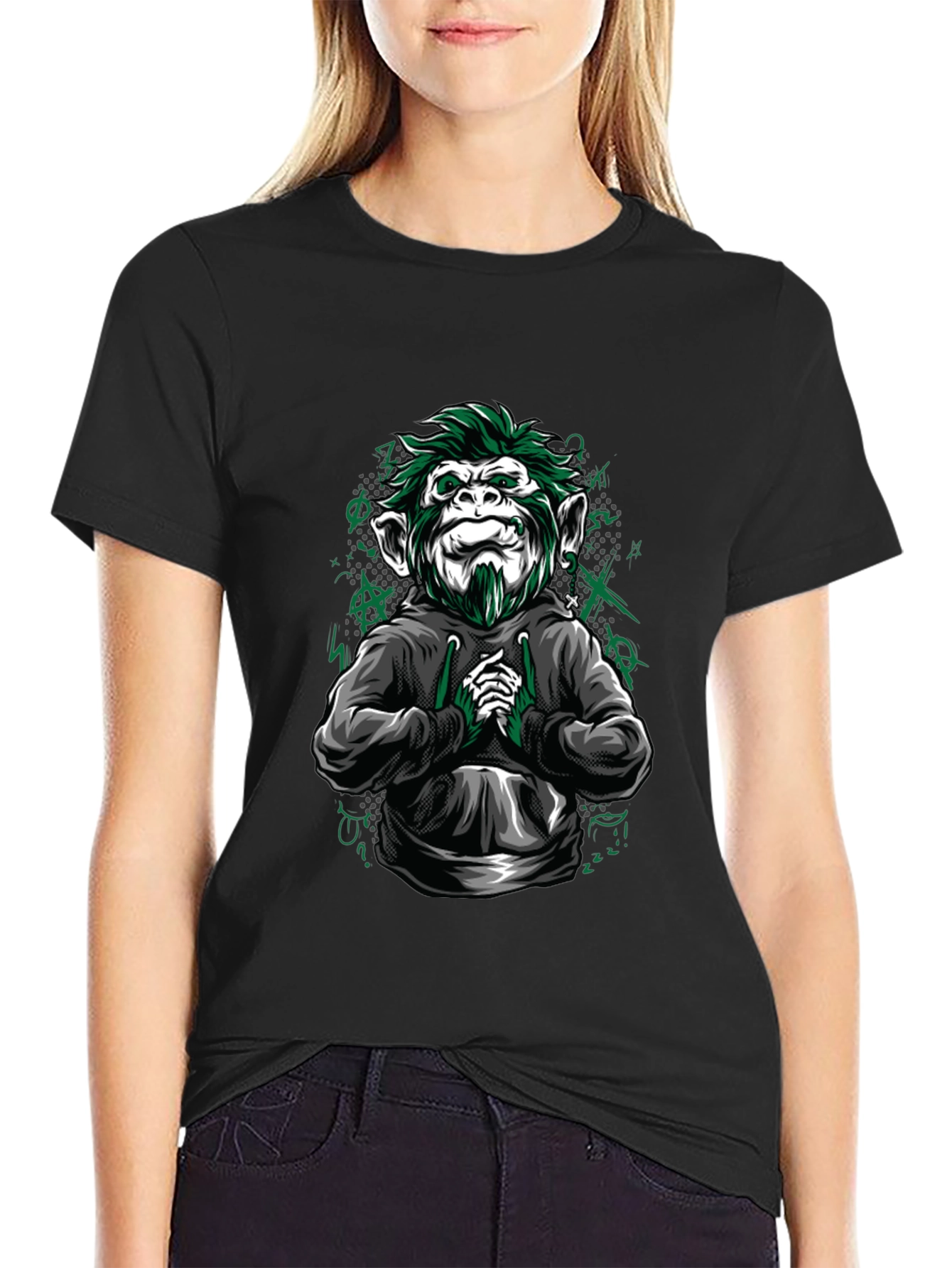 Urban Monkey Graphic Tee - Cool & Edgy Design