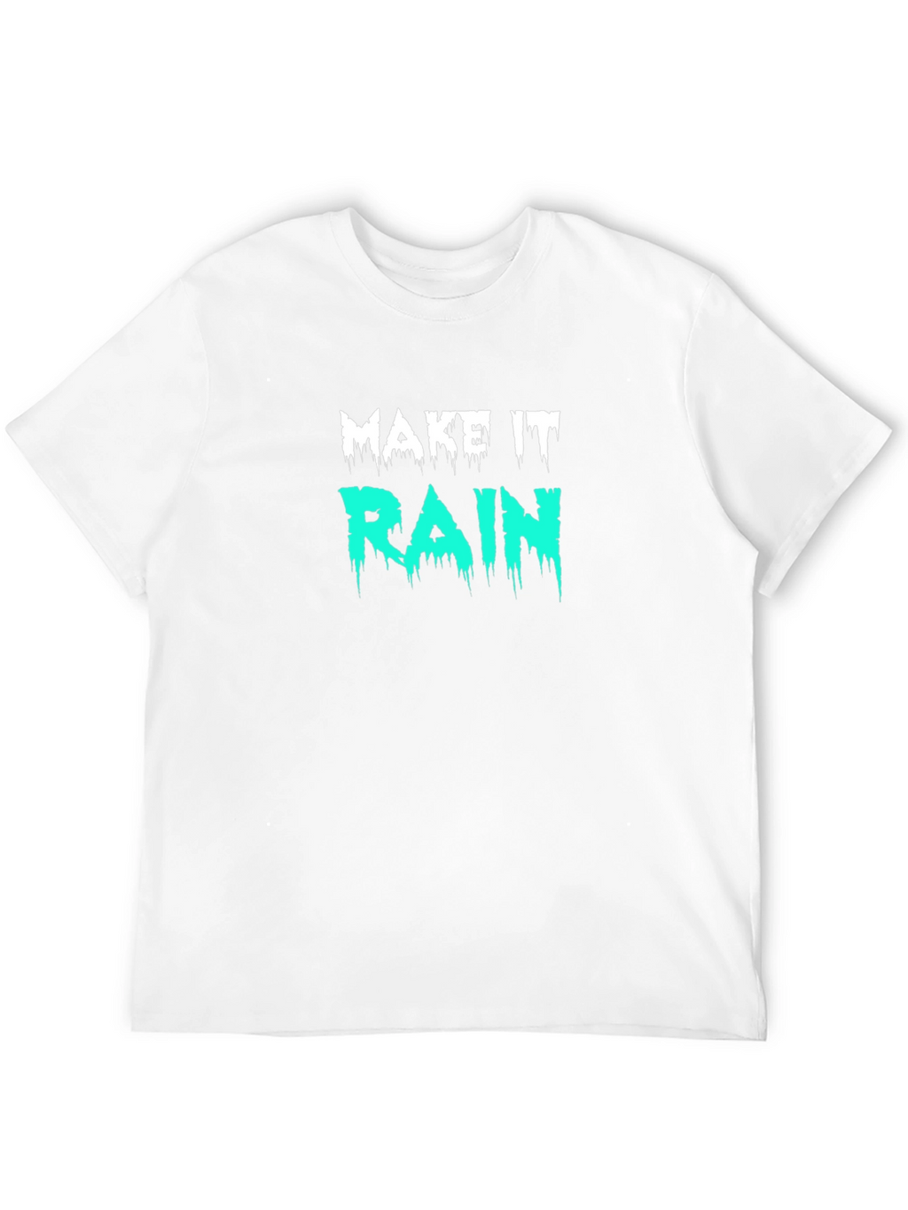 Make It Rain Graphic T-Shirt - Black