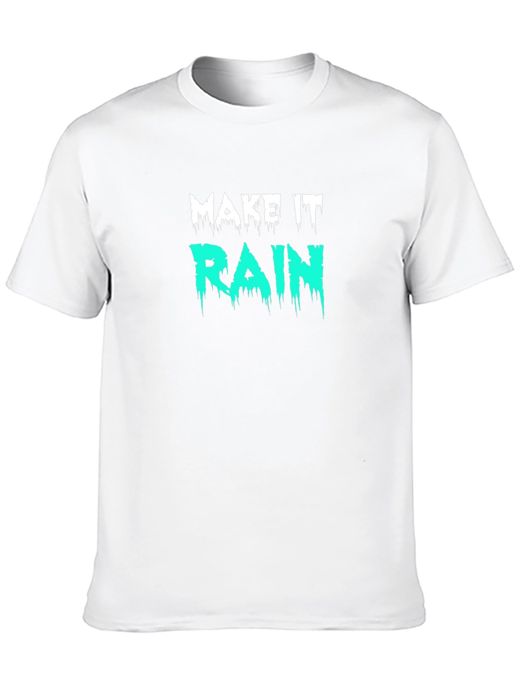 Make It Rain Graphic T-Shirt - Black