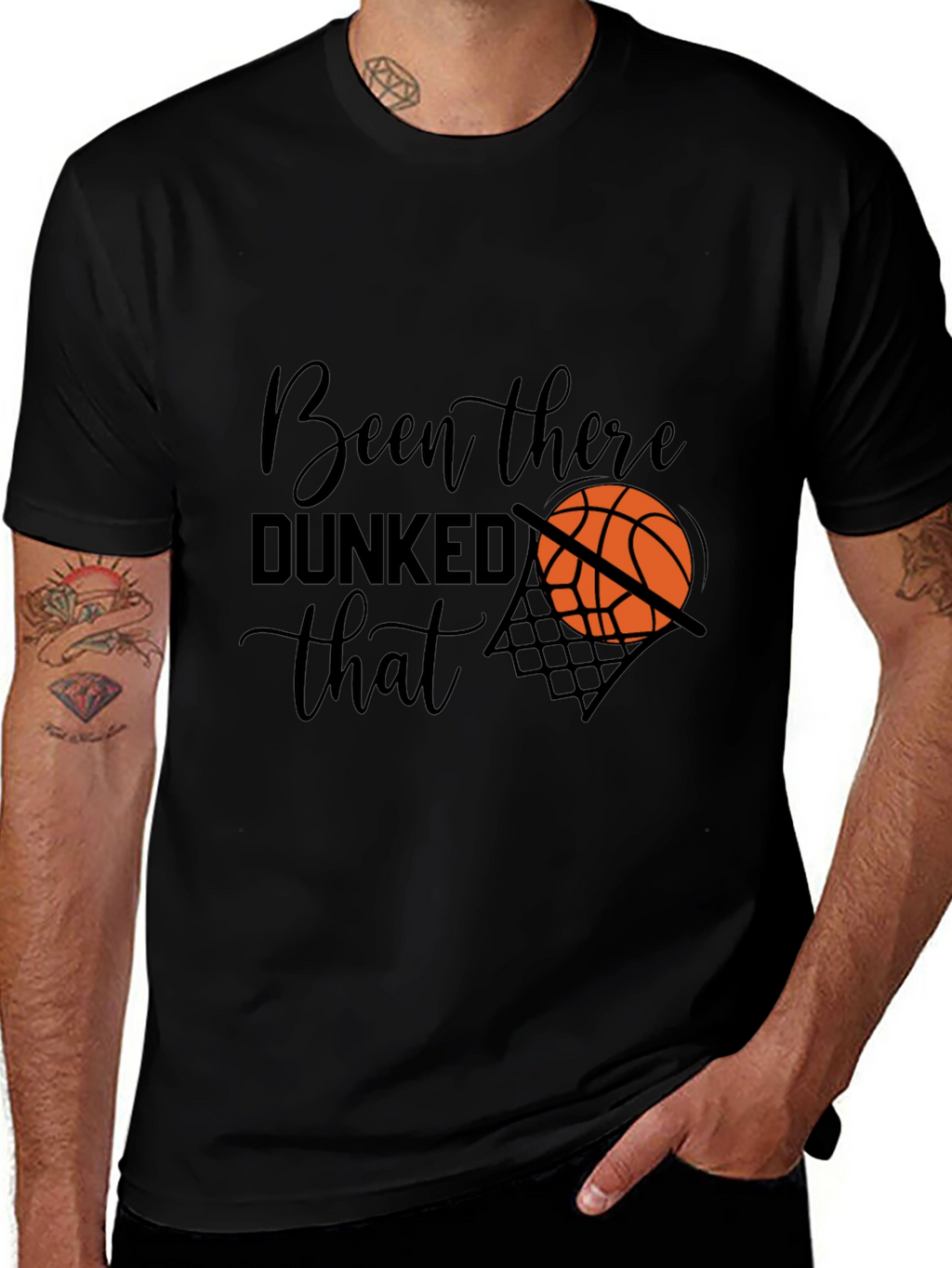 Been There Dunked That Graphic T-Shirt
