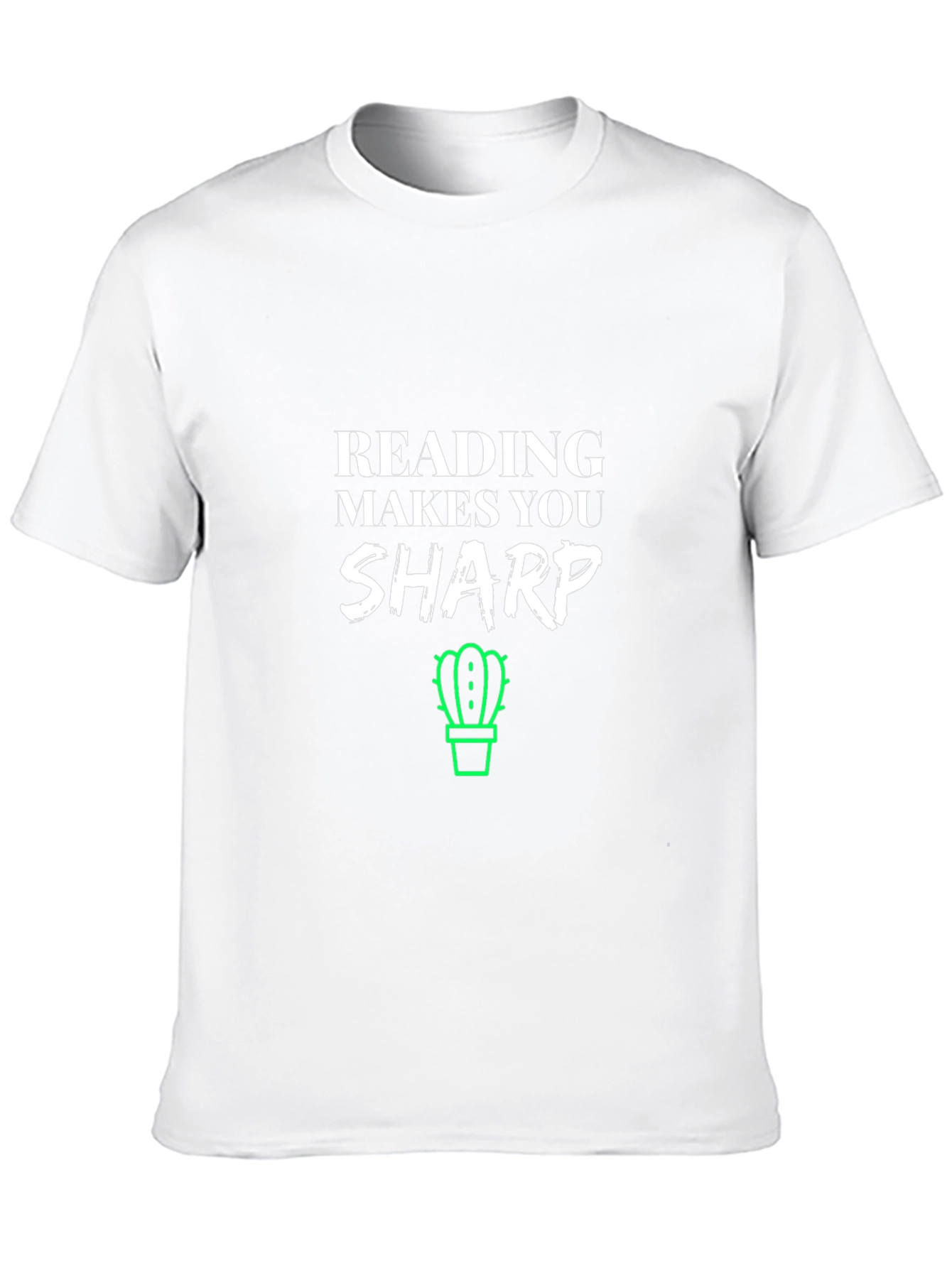 Reading Makes You Sharp T-Shirt - Black