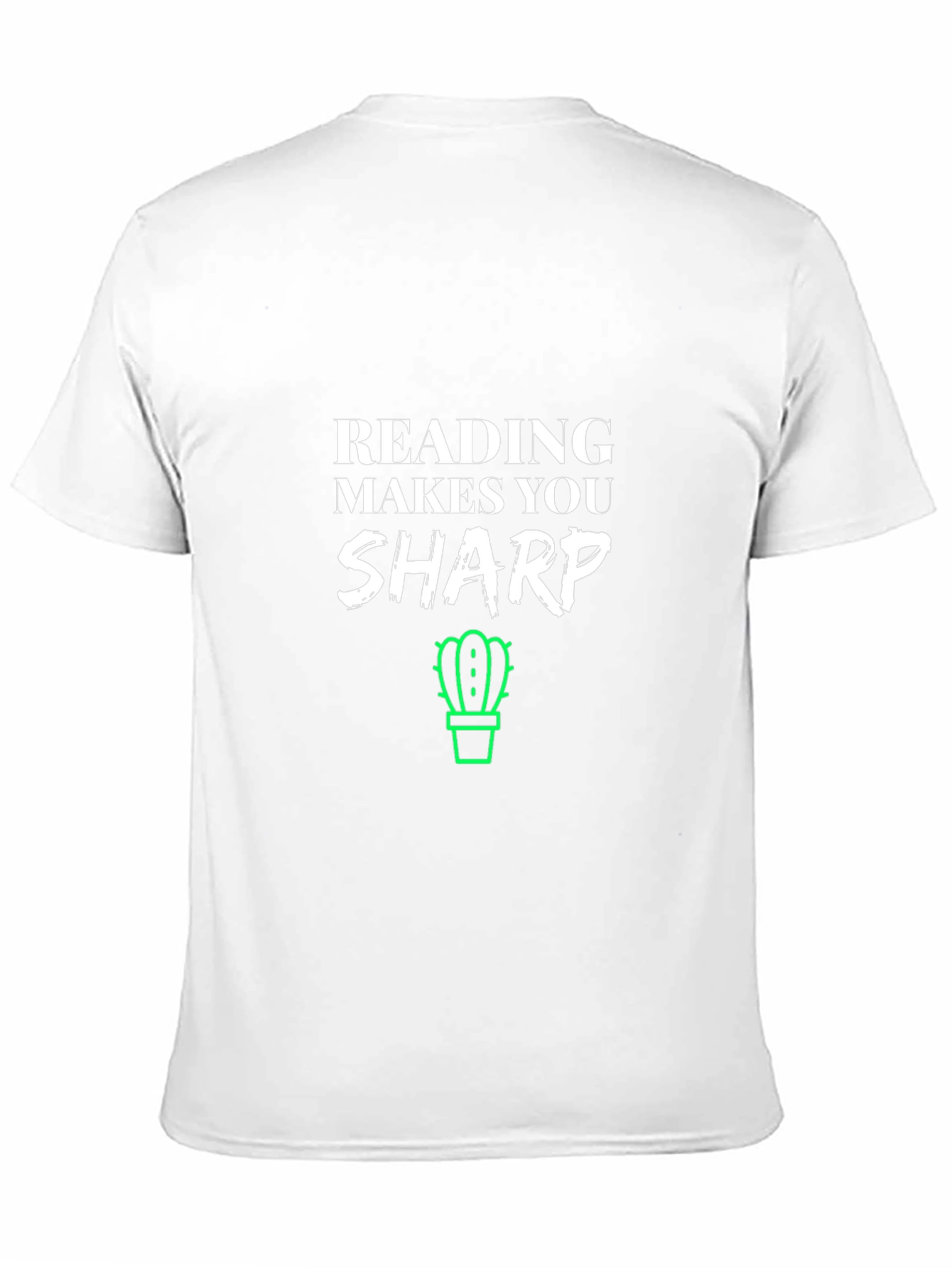 Reading Makes You Sharp T-Shirt - Black