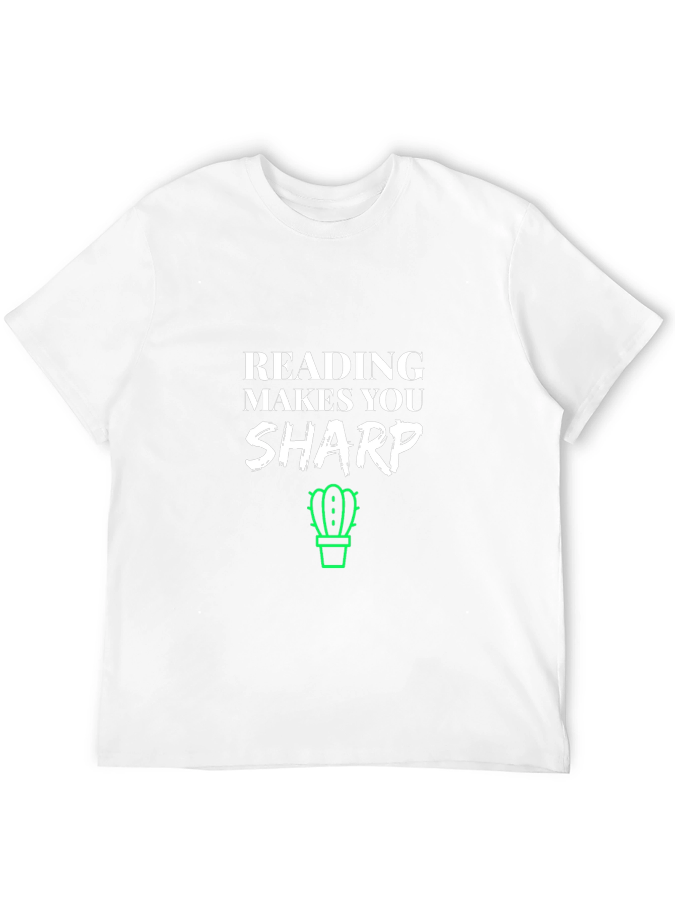 Reading Makes You Sharp T-Shirt - Black