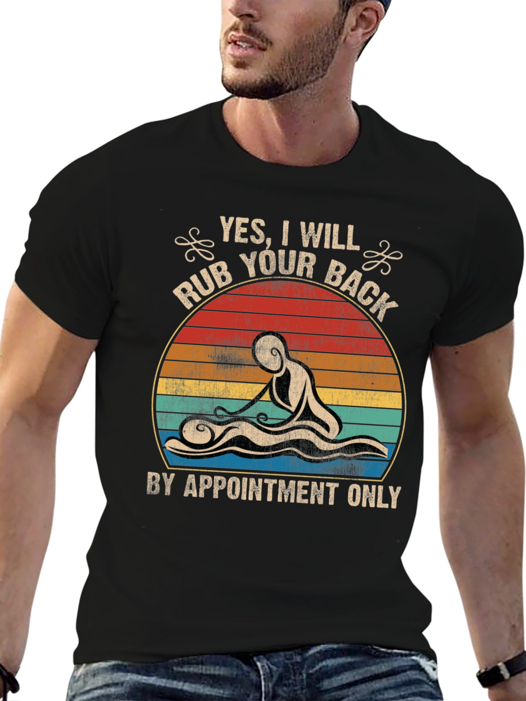 Massage Therapy T-Shirt - By Appointment Only
