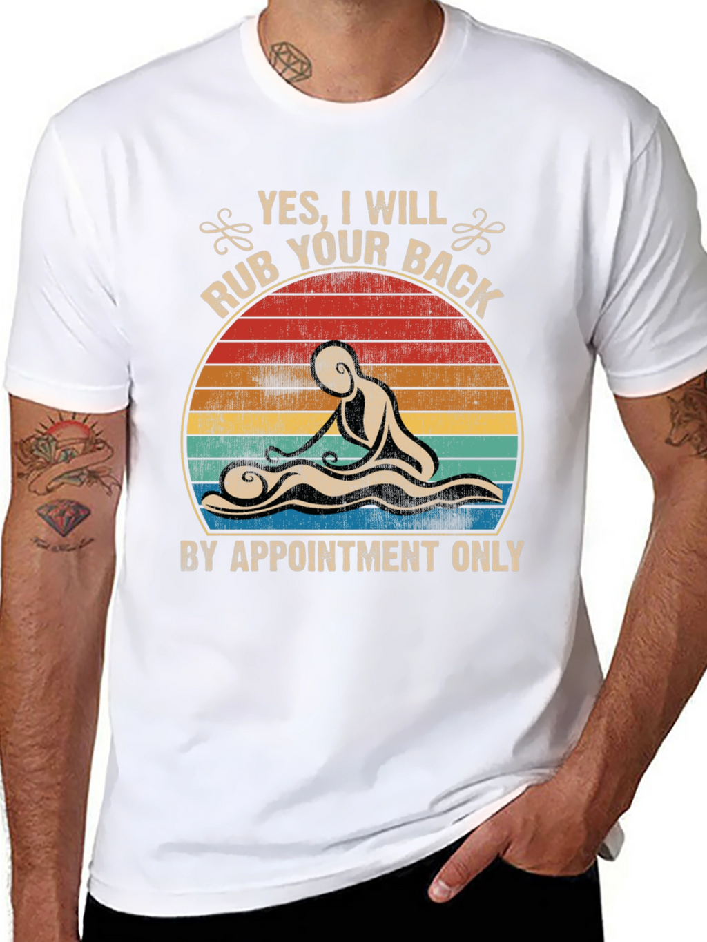 Massage Therapy T-Shirt - By Appointment Only
