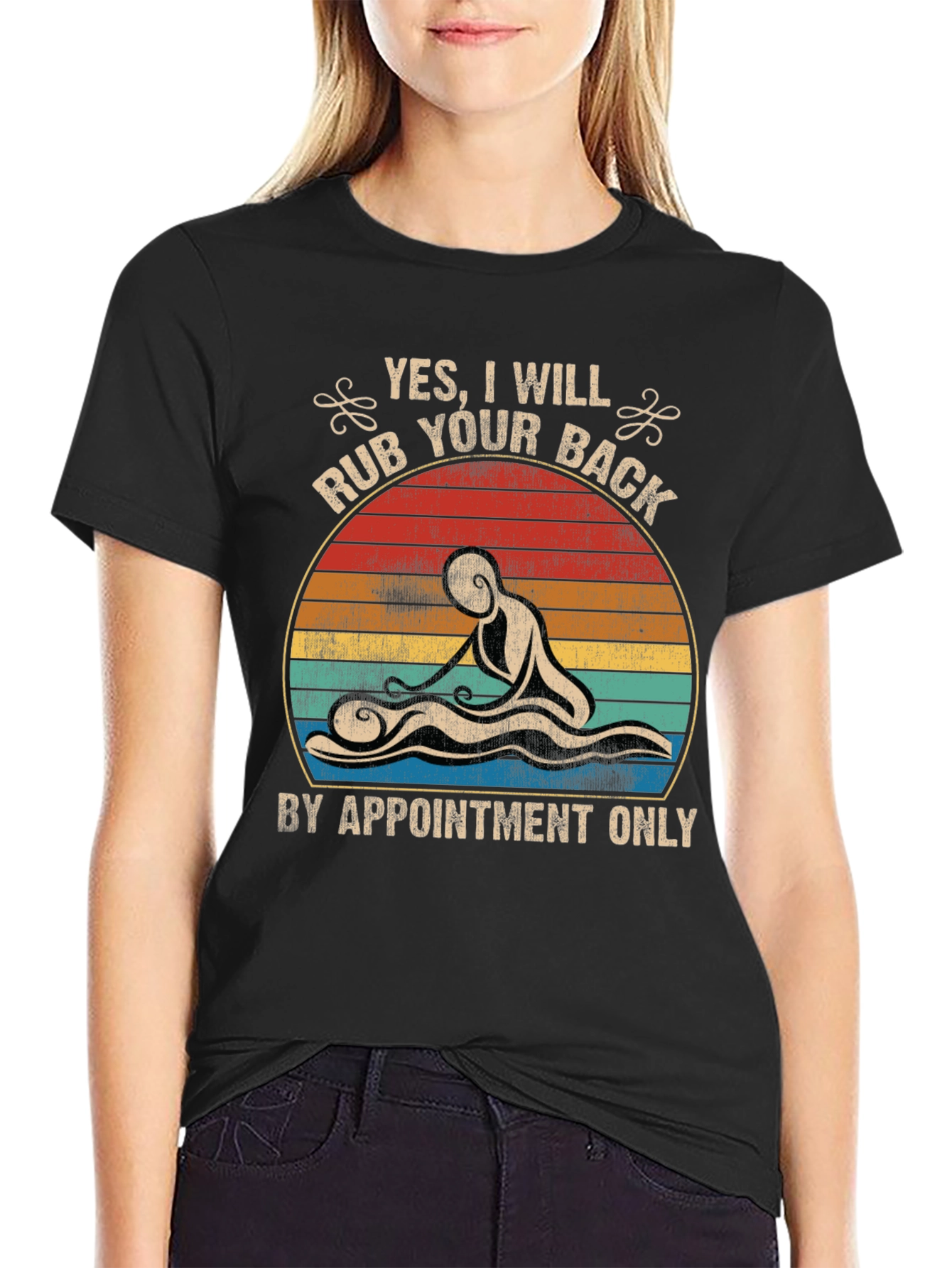 Massage Therapy T-Shirt - By Appointment Only