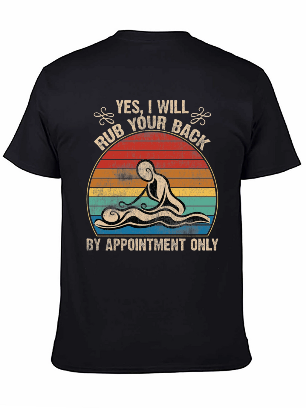 Massage Therapy T-Shirt - By Appointment Only