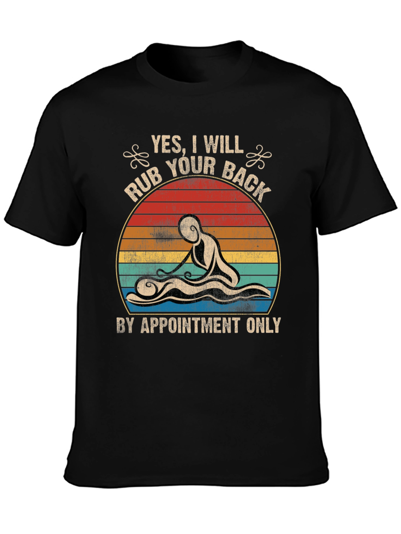 Massage Therapy T-Shirt - By Appointment Only