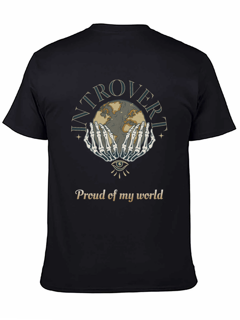 Introvert Proud World Graphic T-Shirt