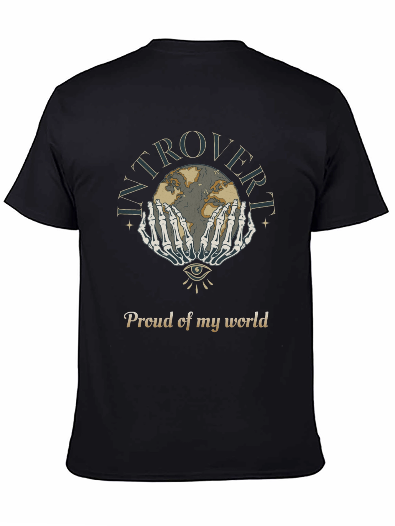Introvert Proud World Graphic T-Shirt