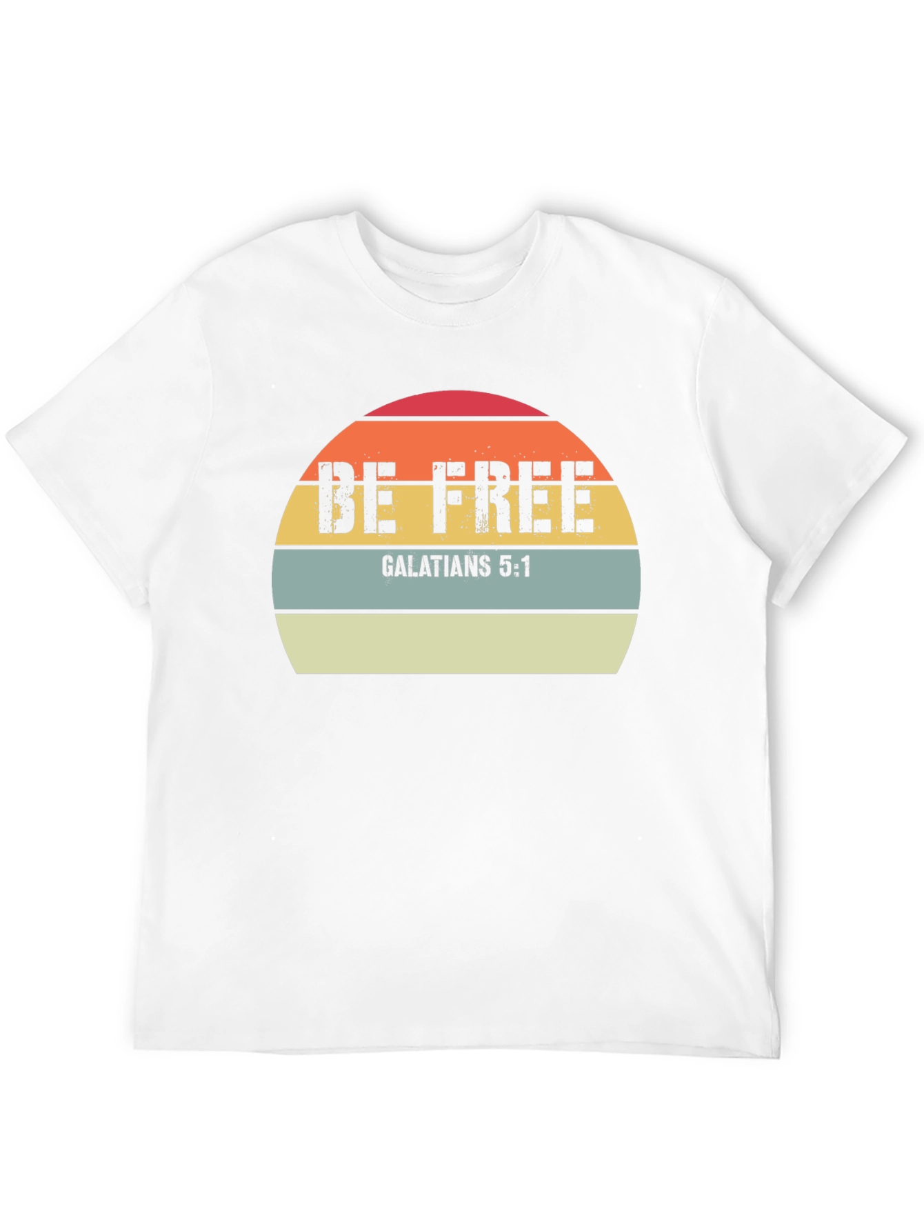 Be Free Galatians 5:1 T-Shirt