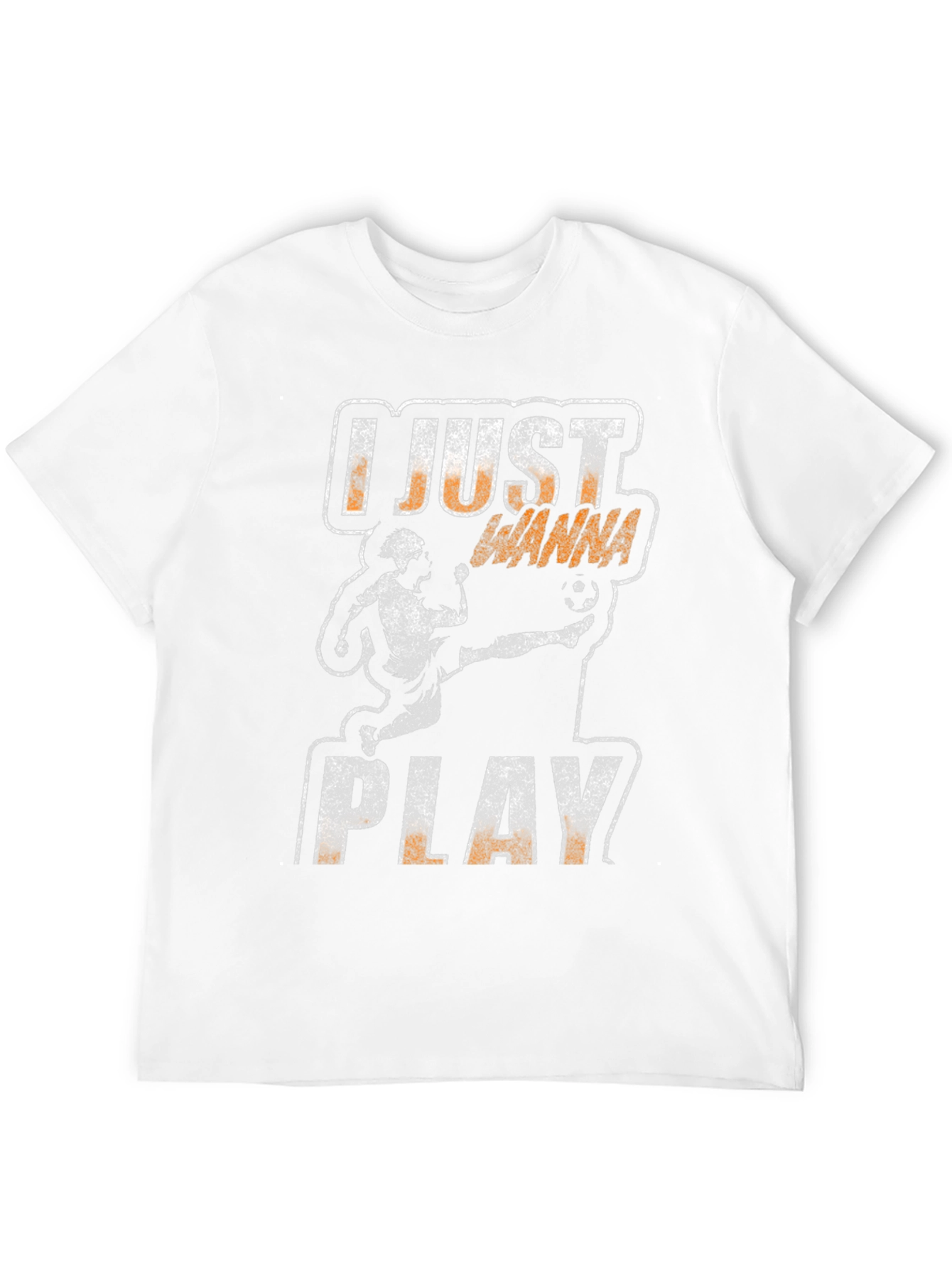 I Just Wanna Play Soccer Graphic T-Shirt