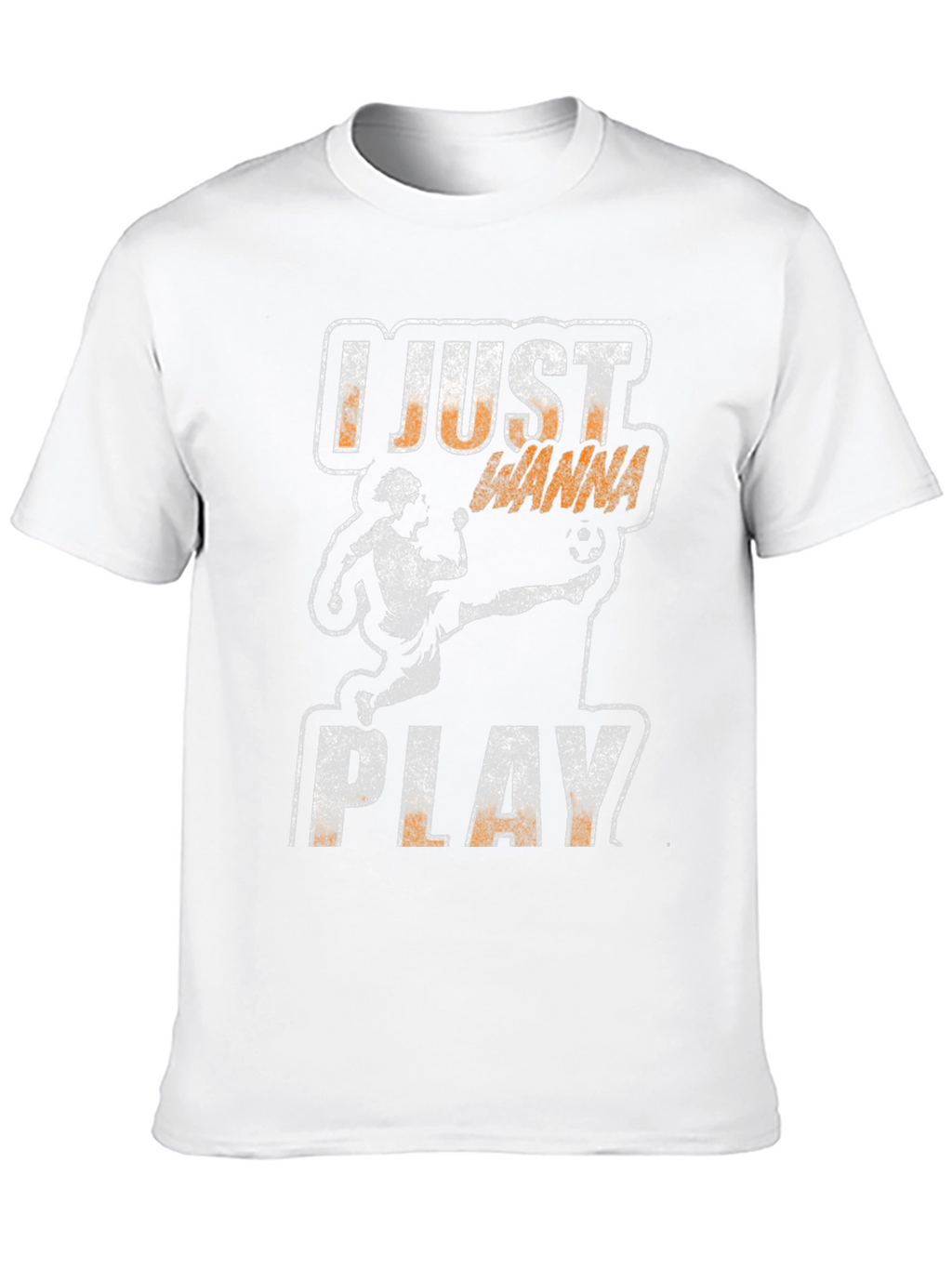 I Just Wanna Play Soccer Graphic T-Shirt