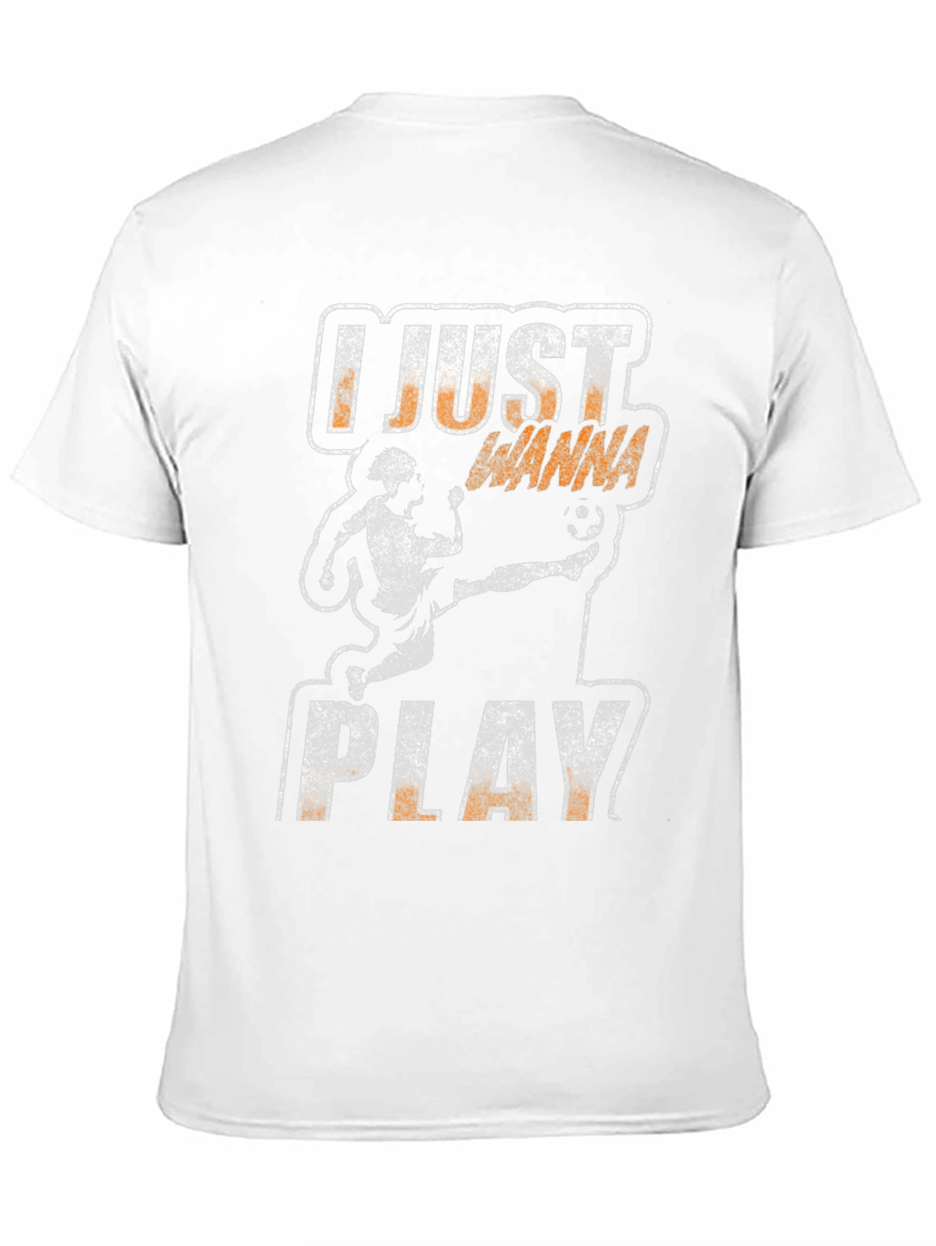 I Just Wanna Play Soccer Graphic T-Shirt