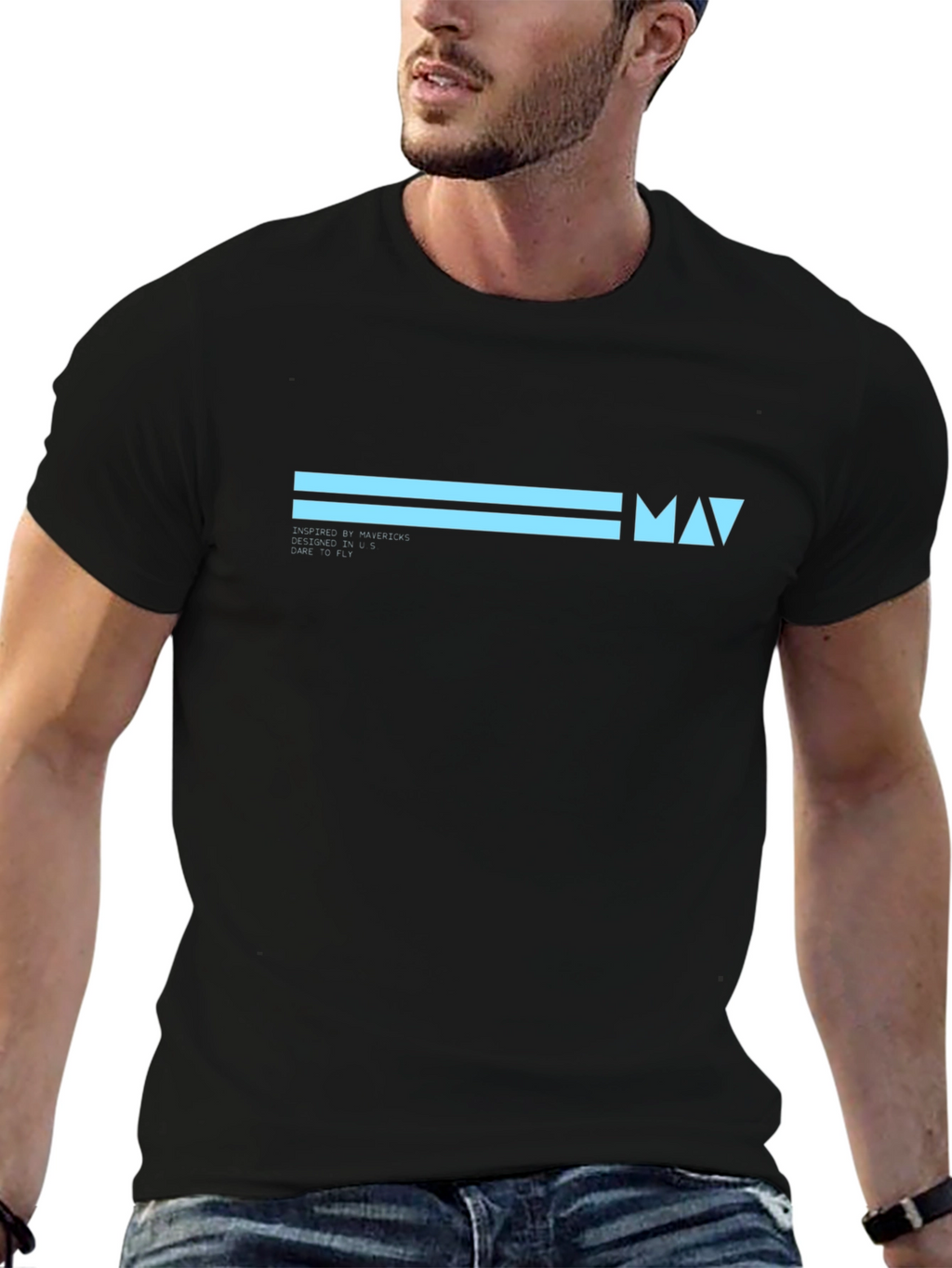 MAV Inspired Graphic Tee - Maverick Style Shirt