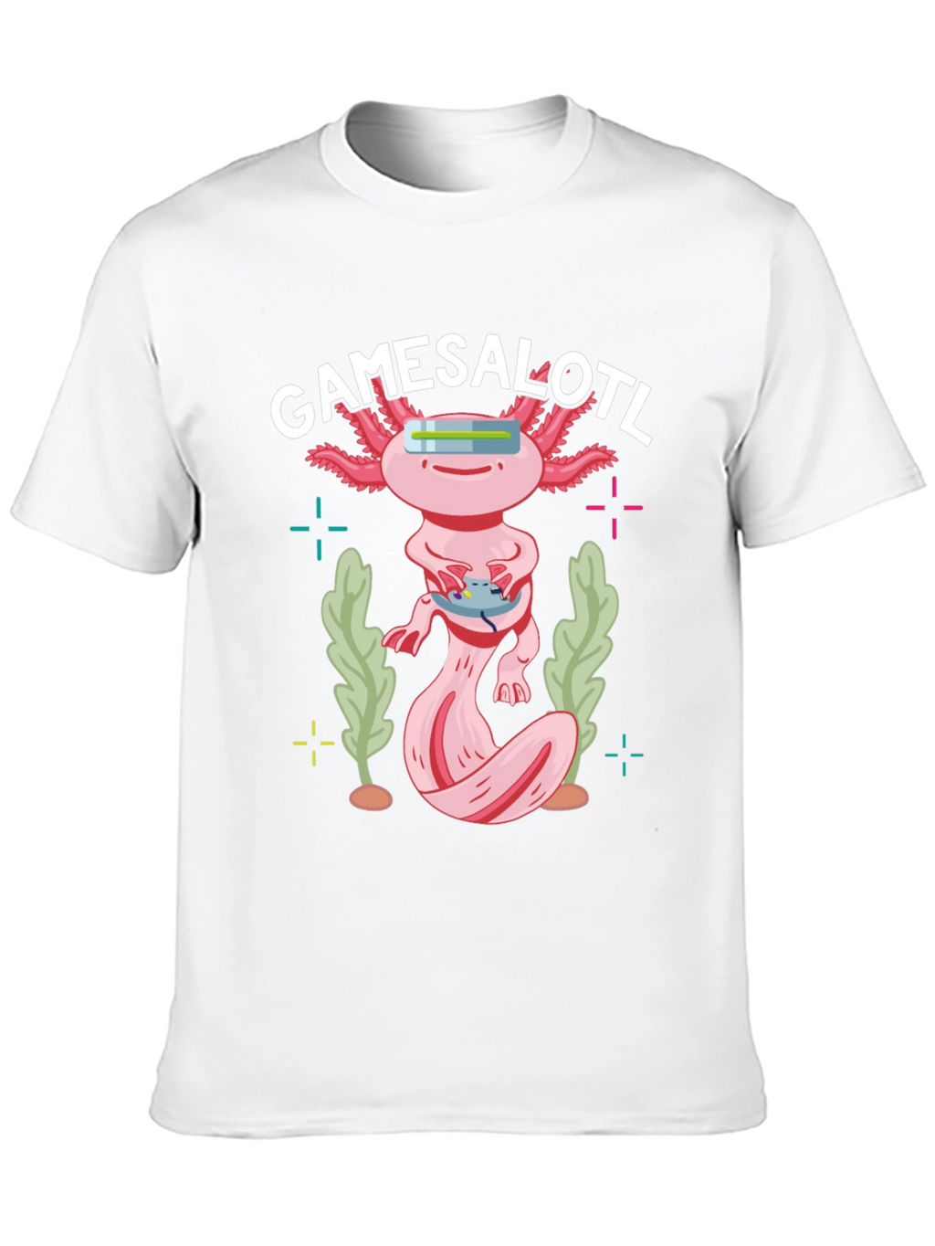 Gamesalotl Black T-Shirt