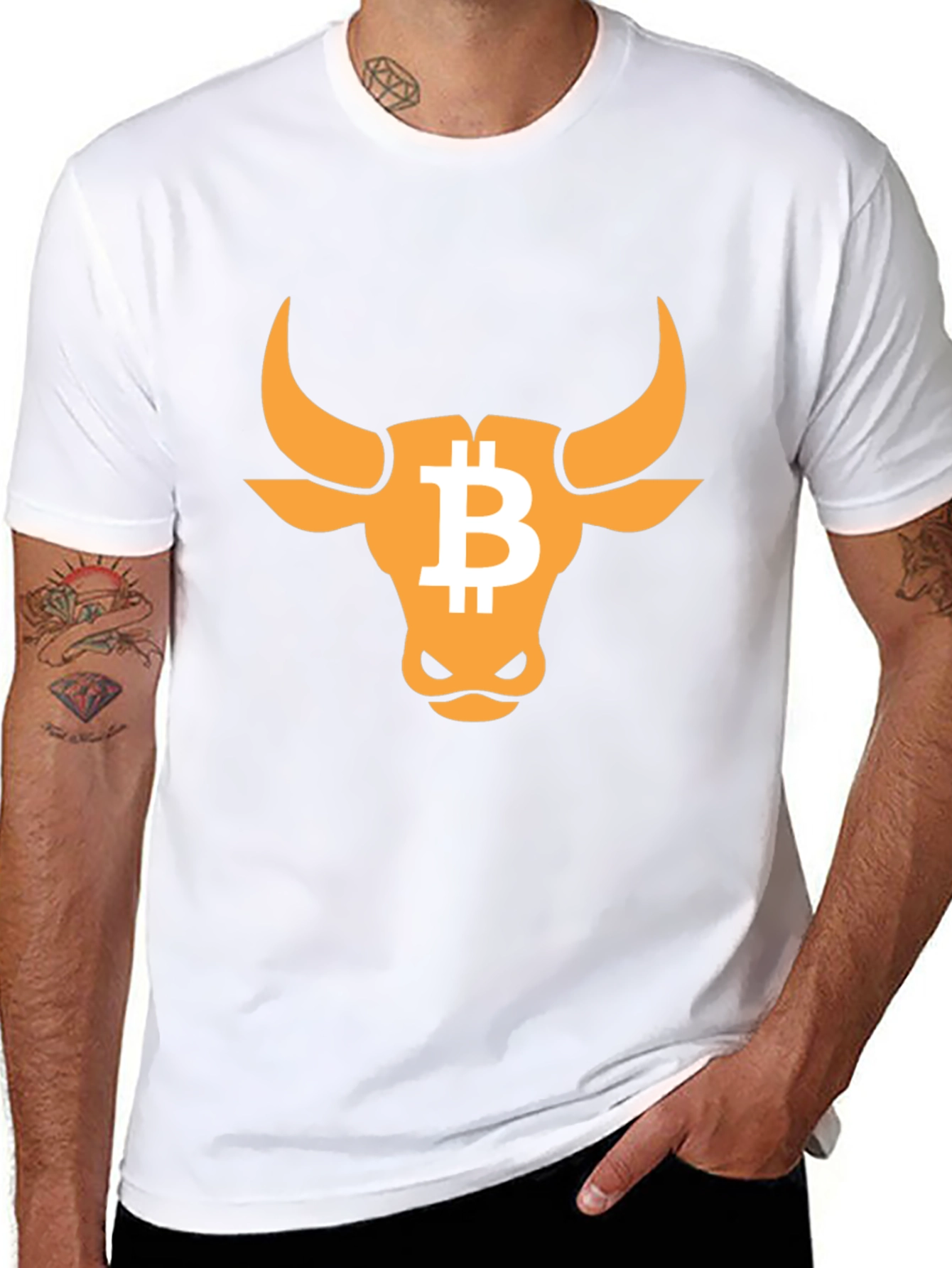 Bitcoin Bull T-Shirt - Crypto Currency Tee