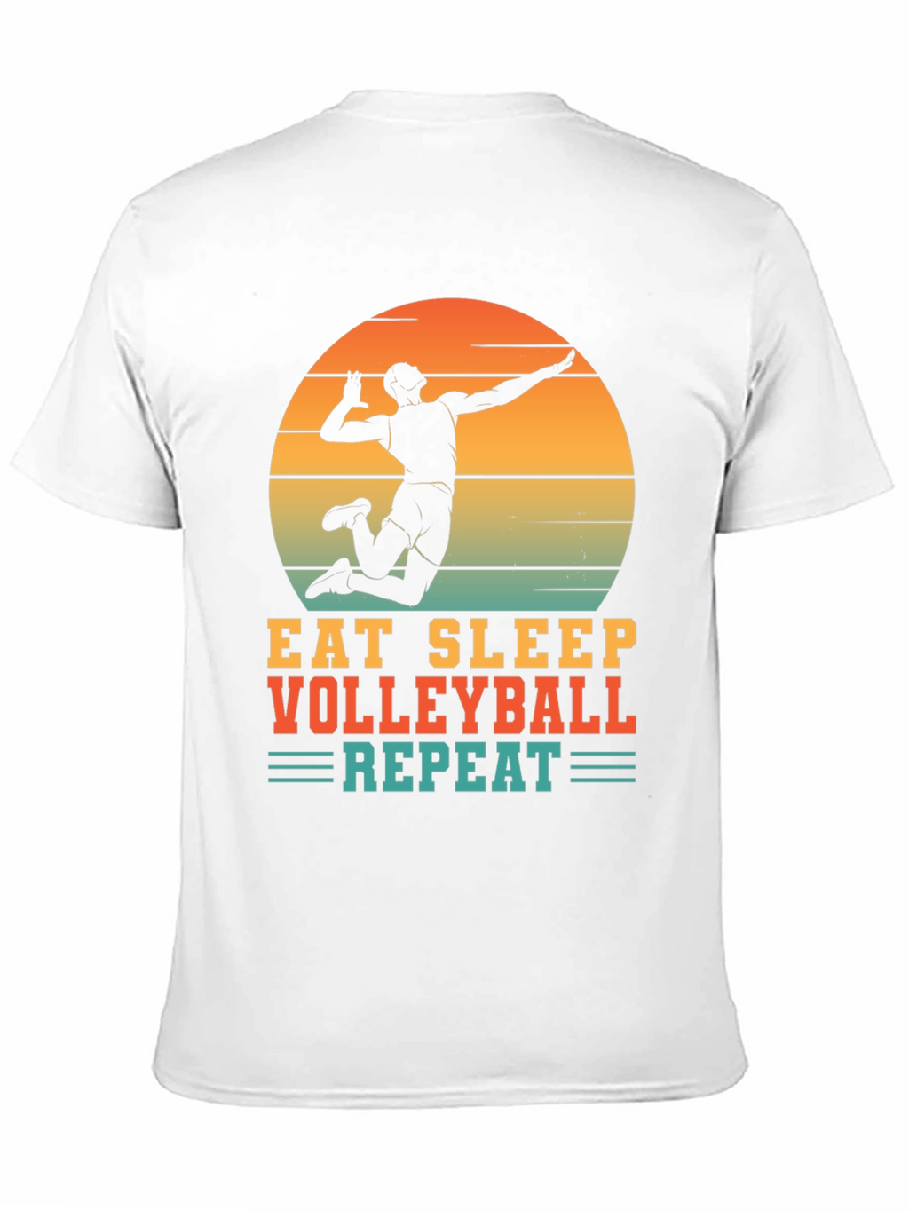 Volleyball T-Shirt - Eat Sleep Volleyball Repeat