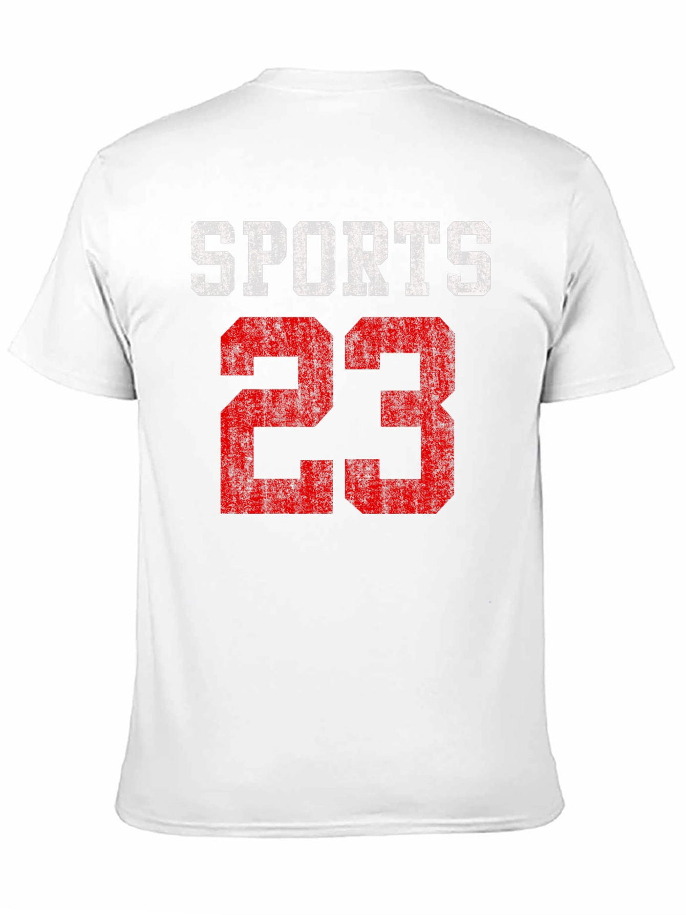 Sports 23 Graphic Tee - Distressed Print