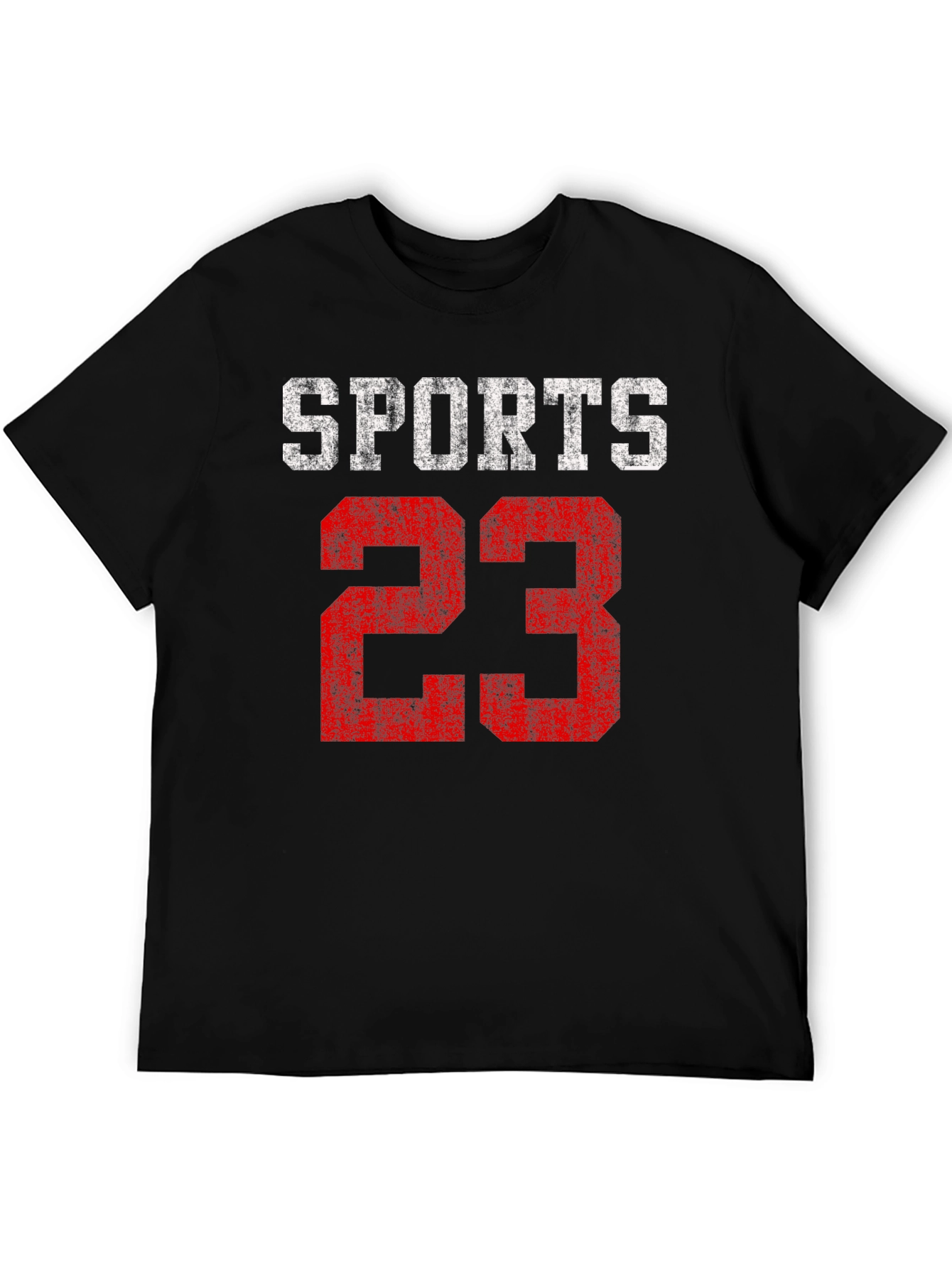 Sports 23 Graphic Tee - Distressed Print