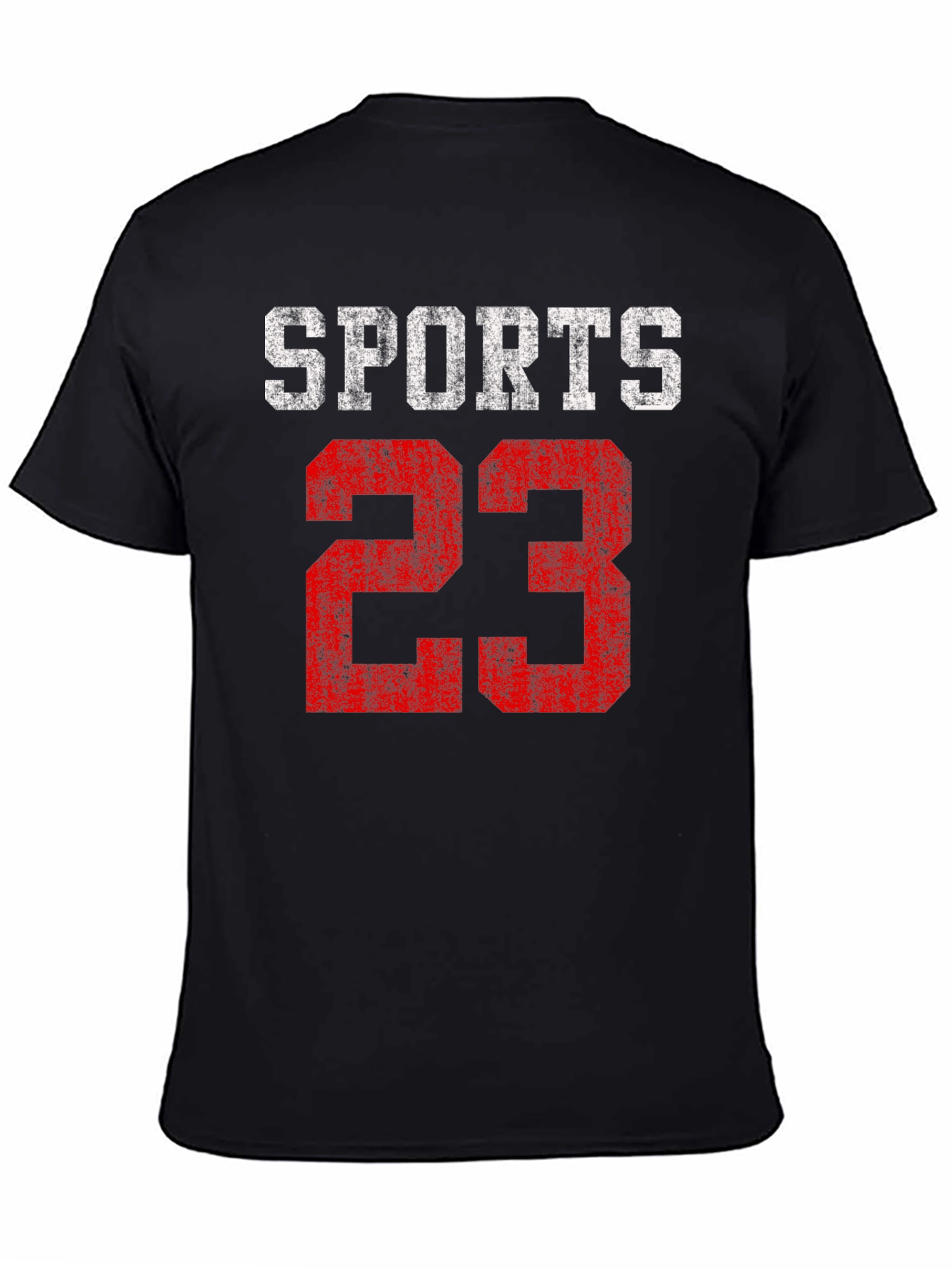 Sports 23 Graphic Tee - Distressed Print