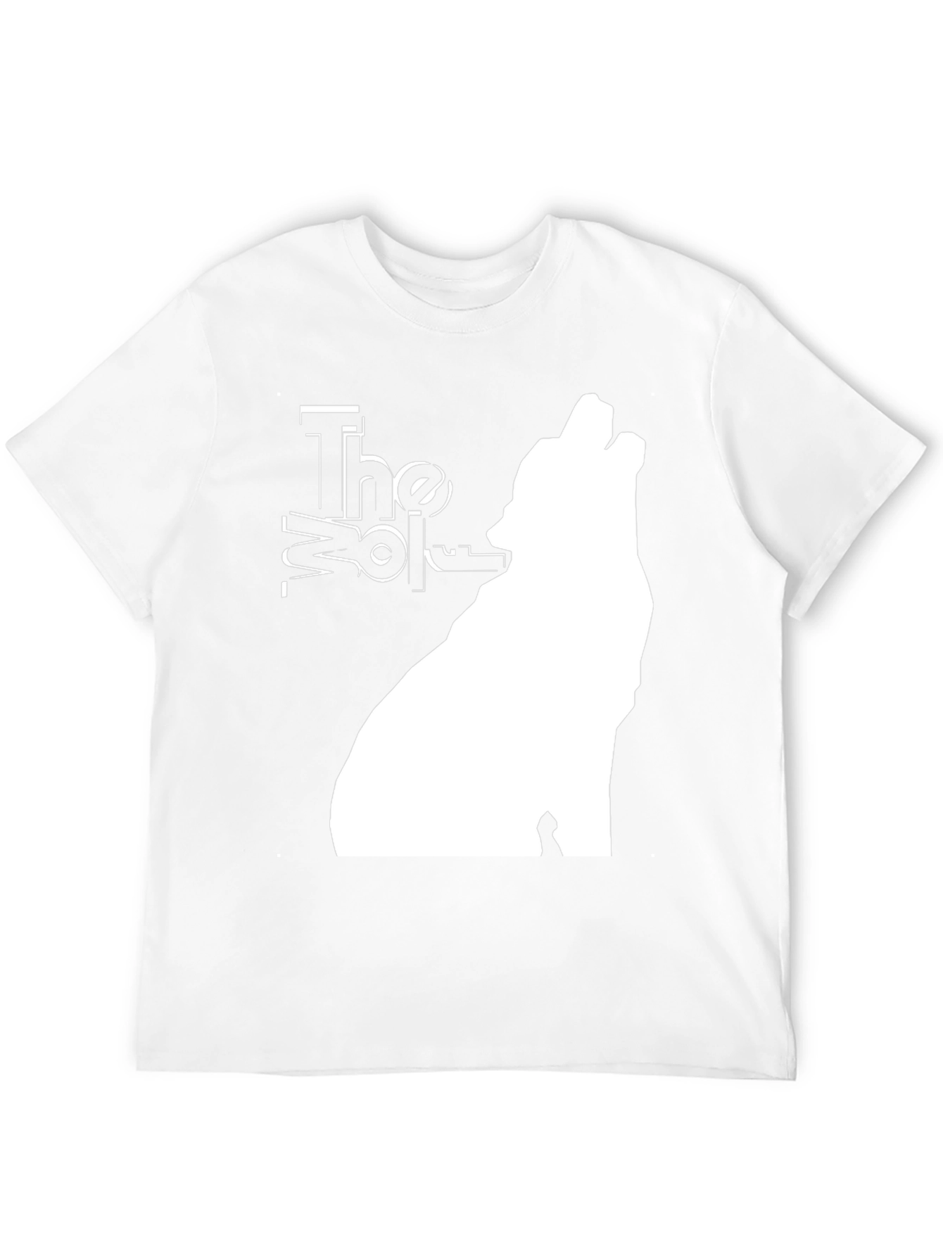 The Wolf Graphic T-Shirt - Black Tee