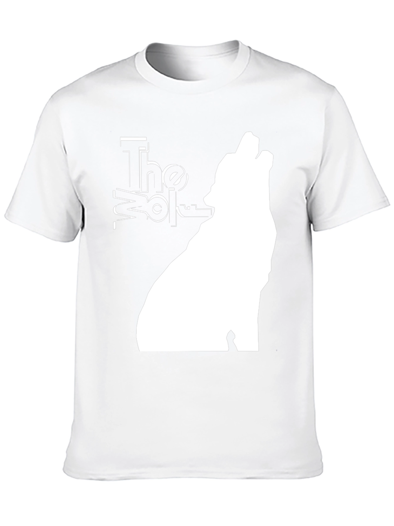 The Wolf Graphic T-Shirt - Black Tee
